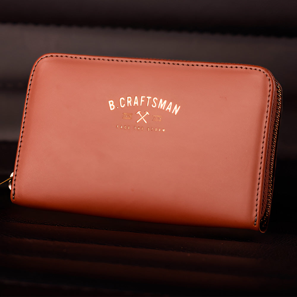 Carteira Couro Caramelo San Diego