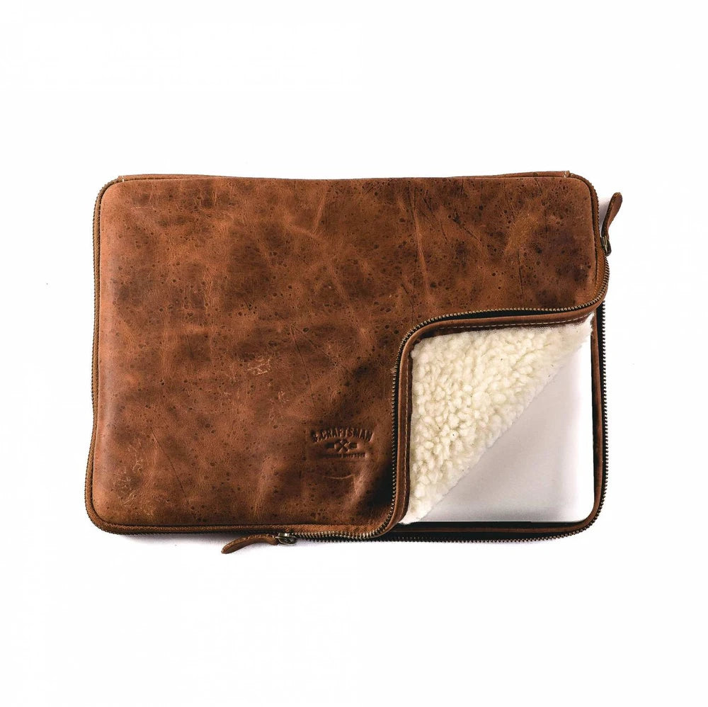 Case Couro Marrom Anne