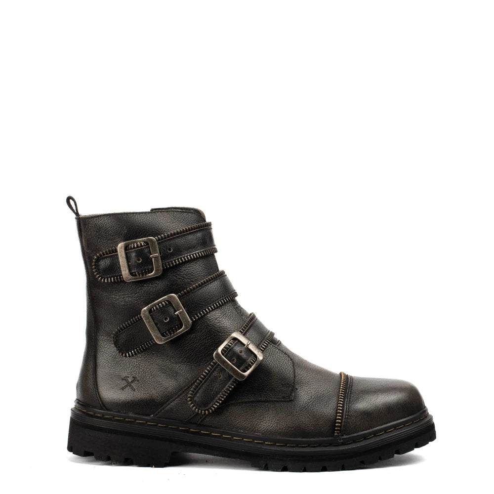 Bota Couro Preto Debbie