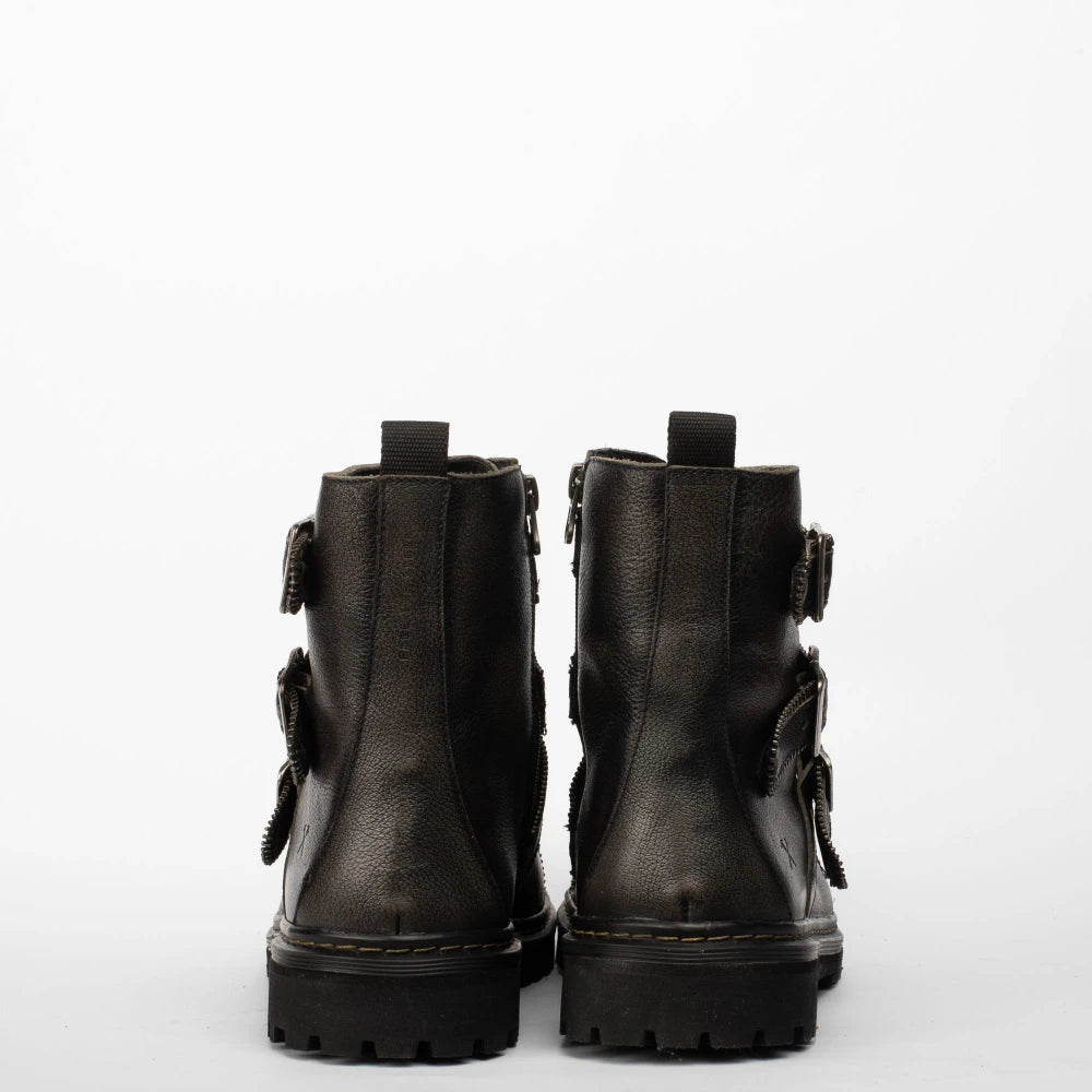 Bota Couro Preto Debbie