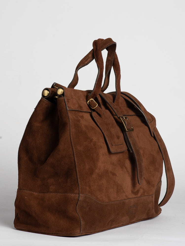 Bolsa Camurça Marrom Alden