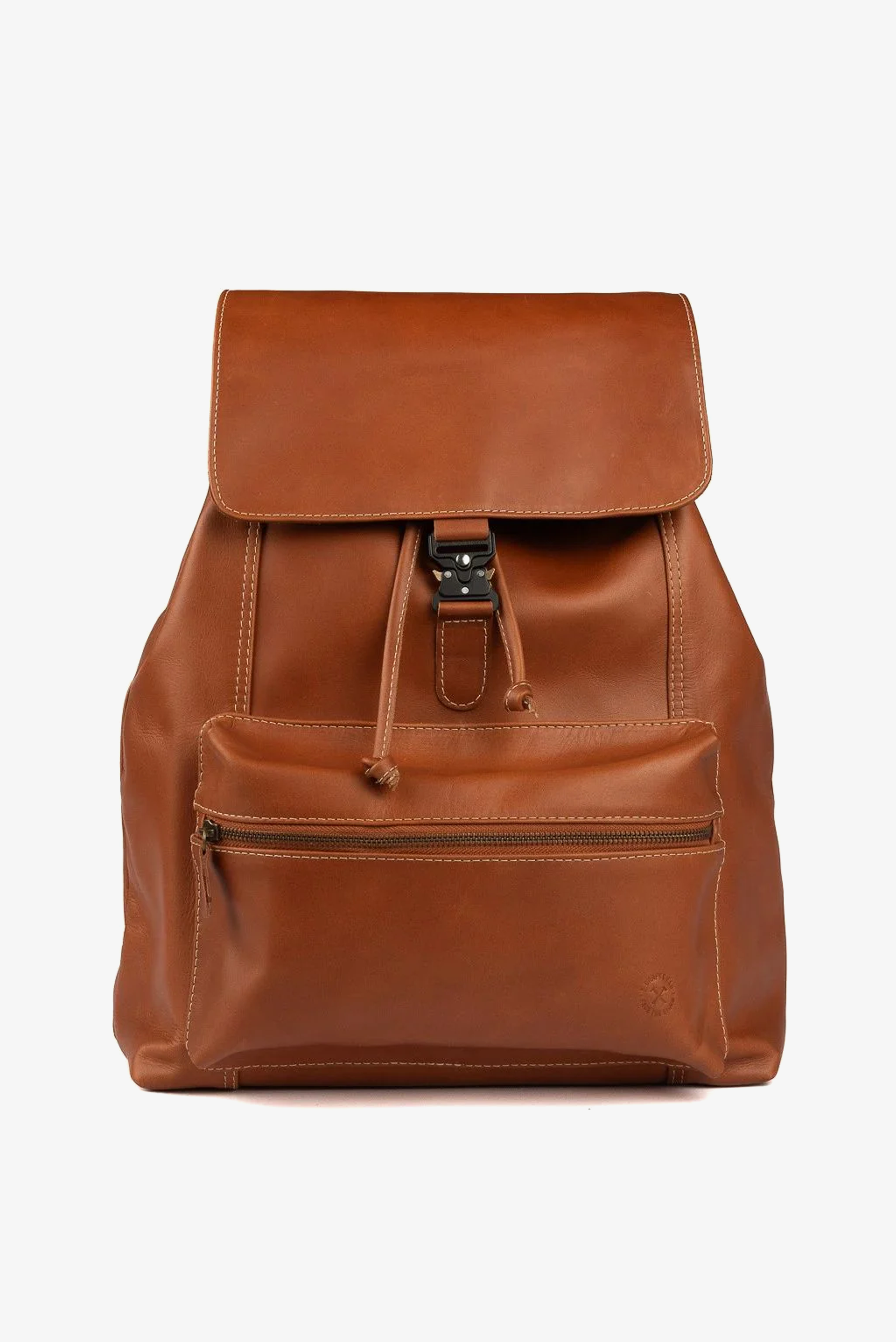 Mochila Couro Caramelo Freya