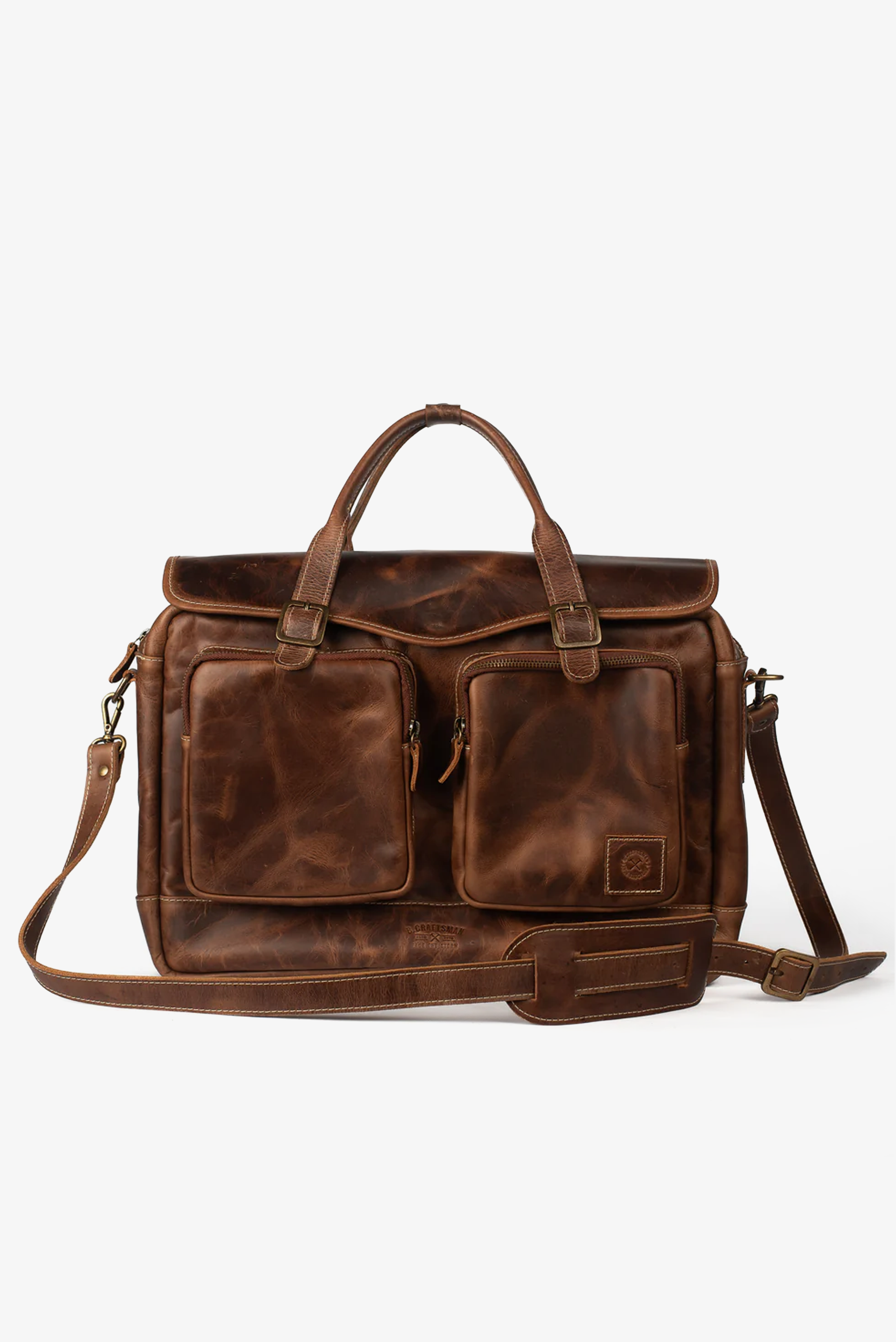 Bolsa Couro Marrom Carter Special