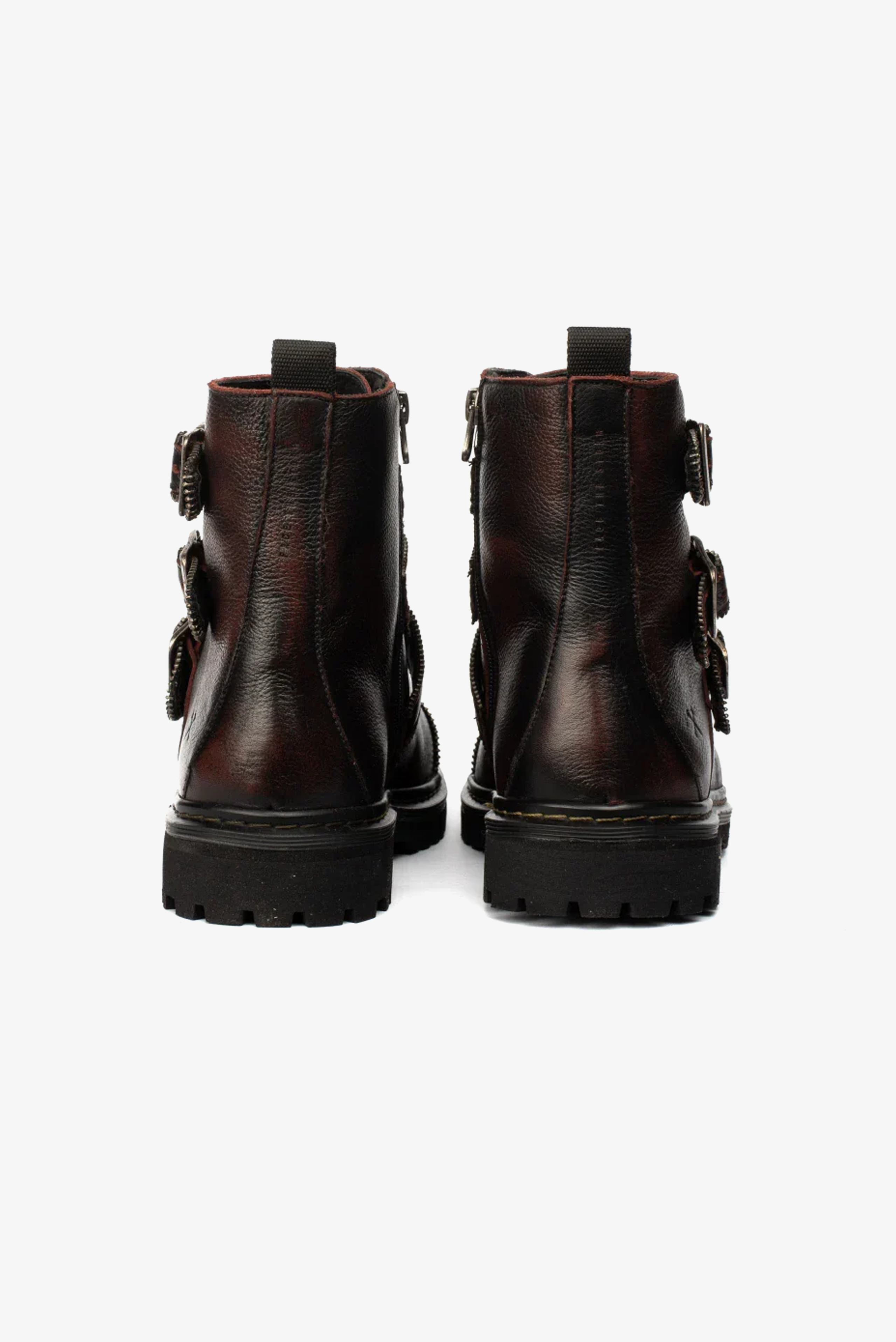 Bota Couro Pinhão Debbie