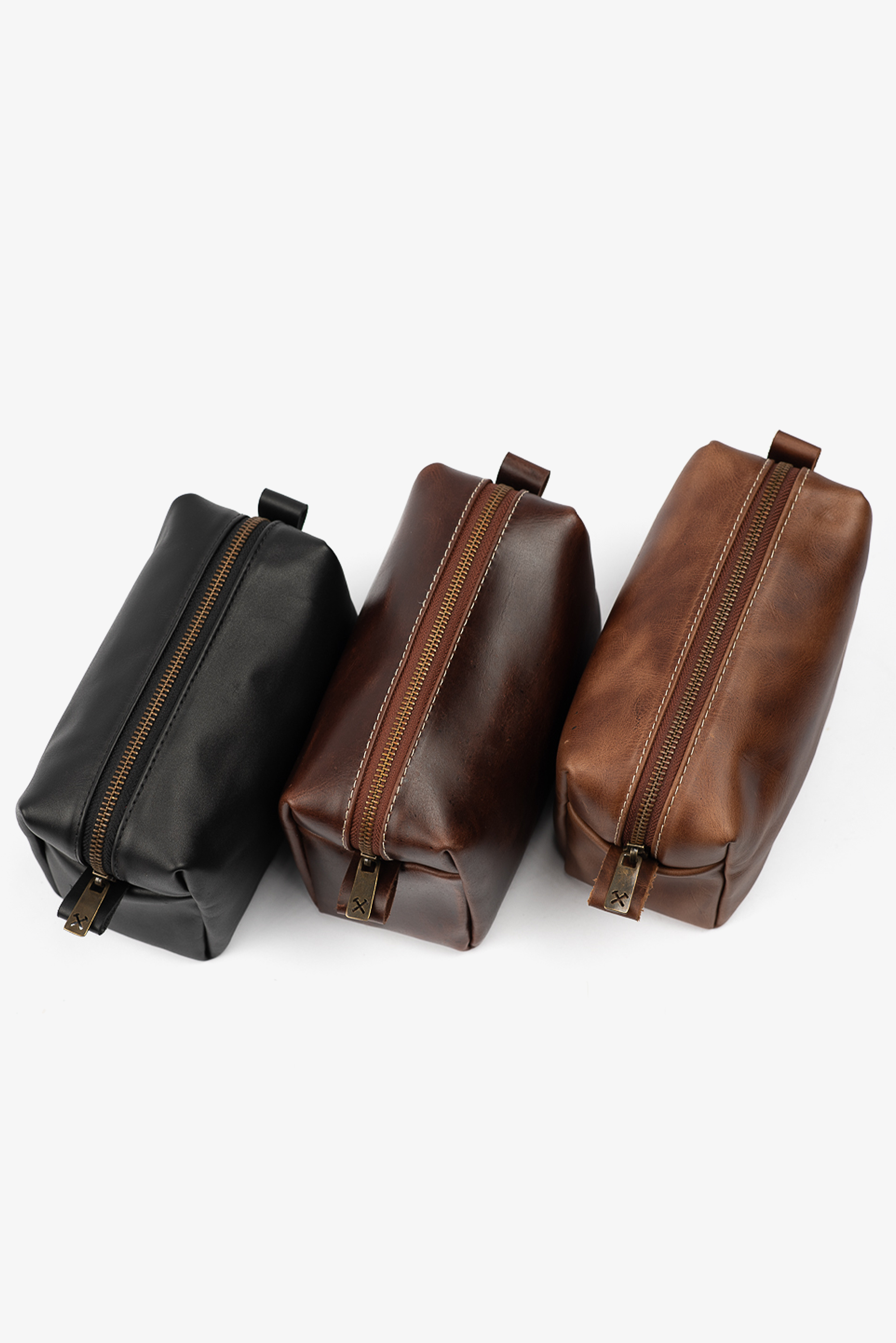 Necessaire Couro Pinhão B. Craftsman