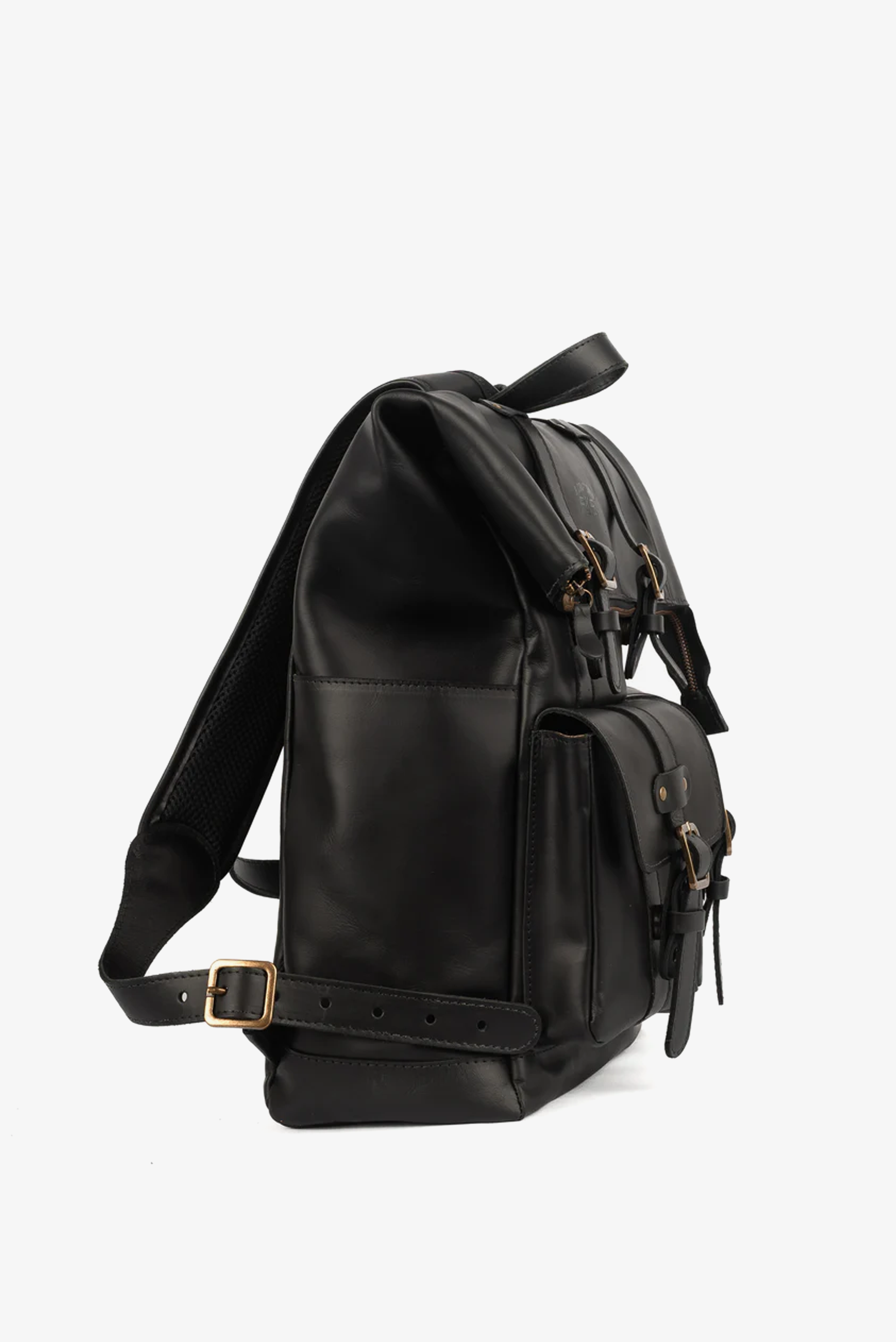 Mochila Couro Preto Jack