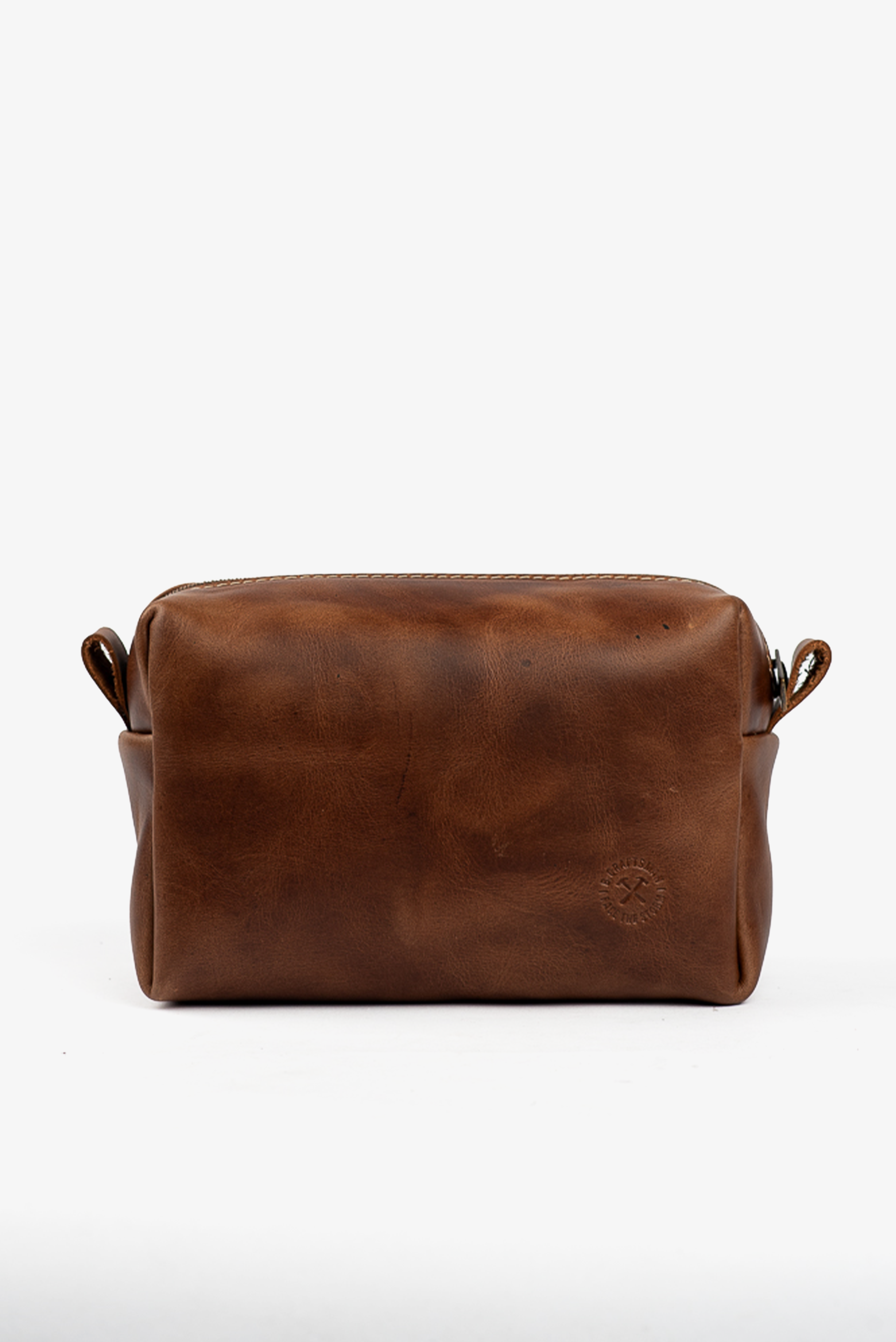 Necessaire Couro Marrom B. Craftsman