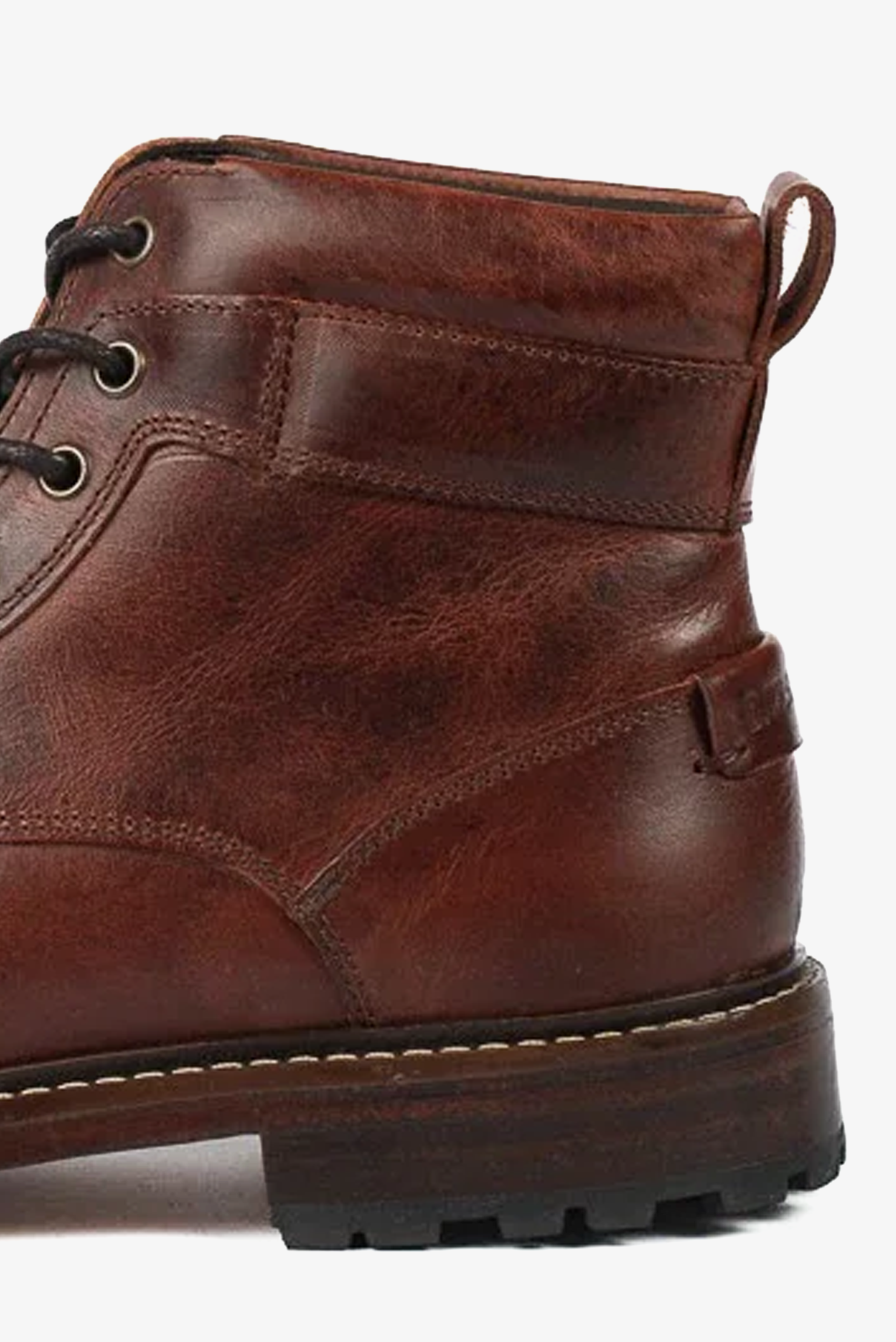 Coturno Masculino de Couro Pinhão Otávio