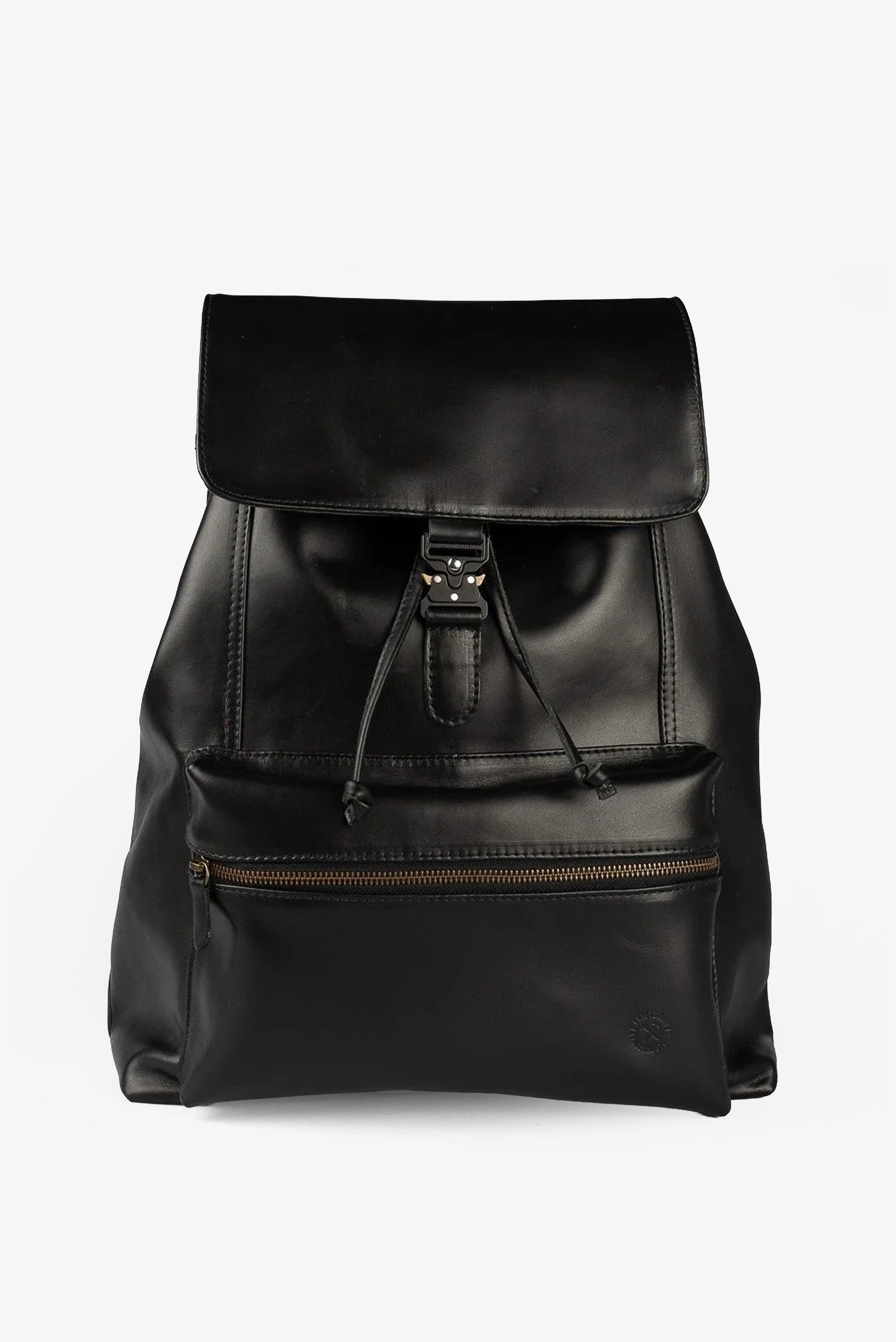 Mochila Couro Preto Freya