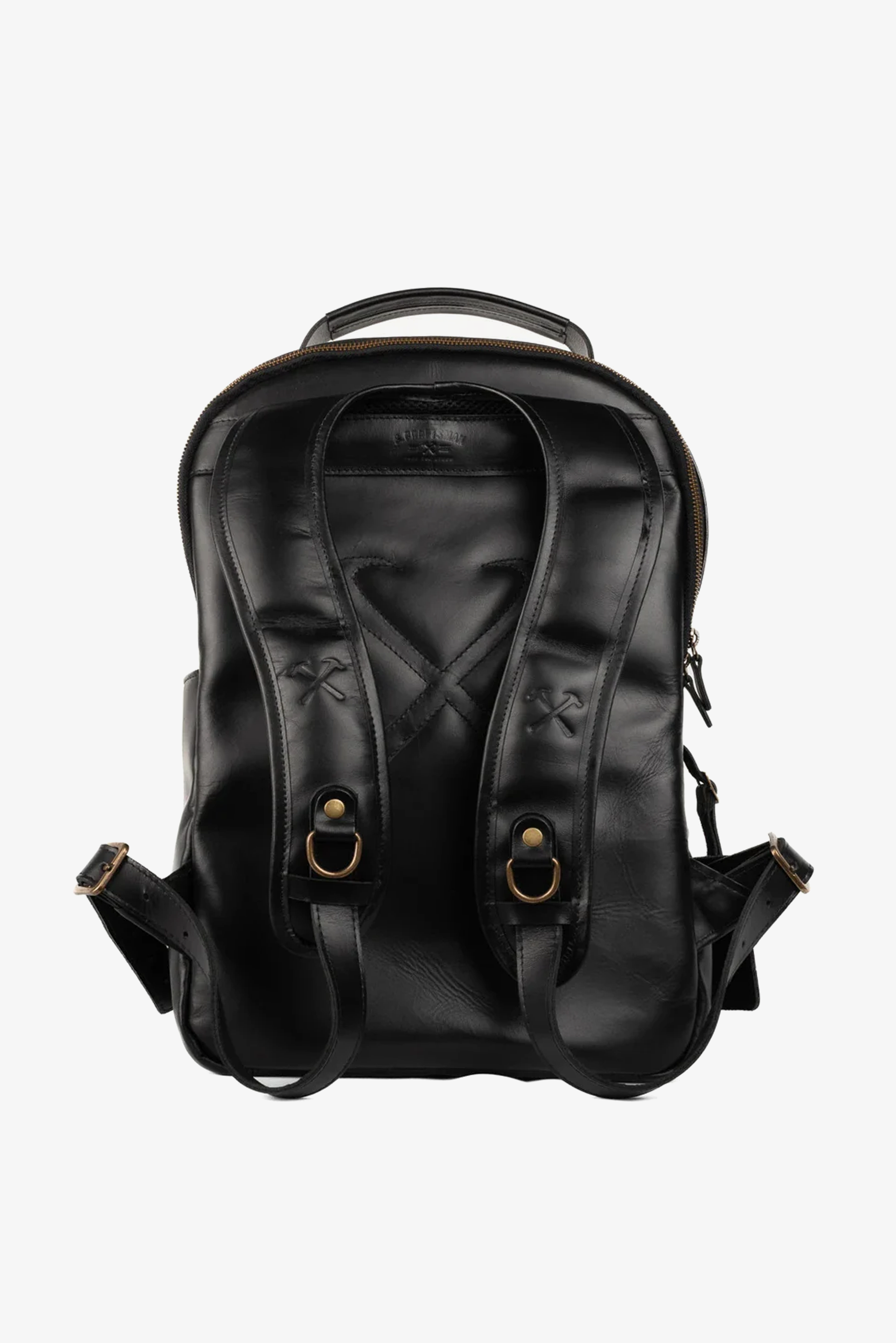 Mochila Couro Preto Hunter