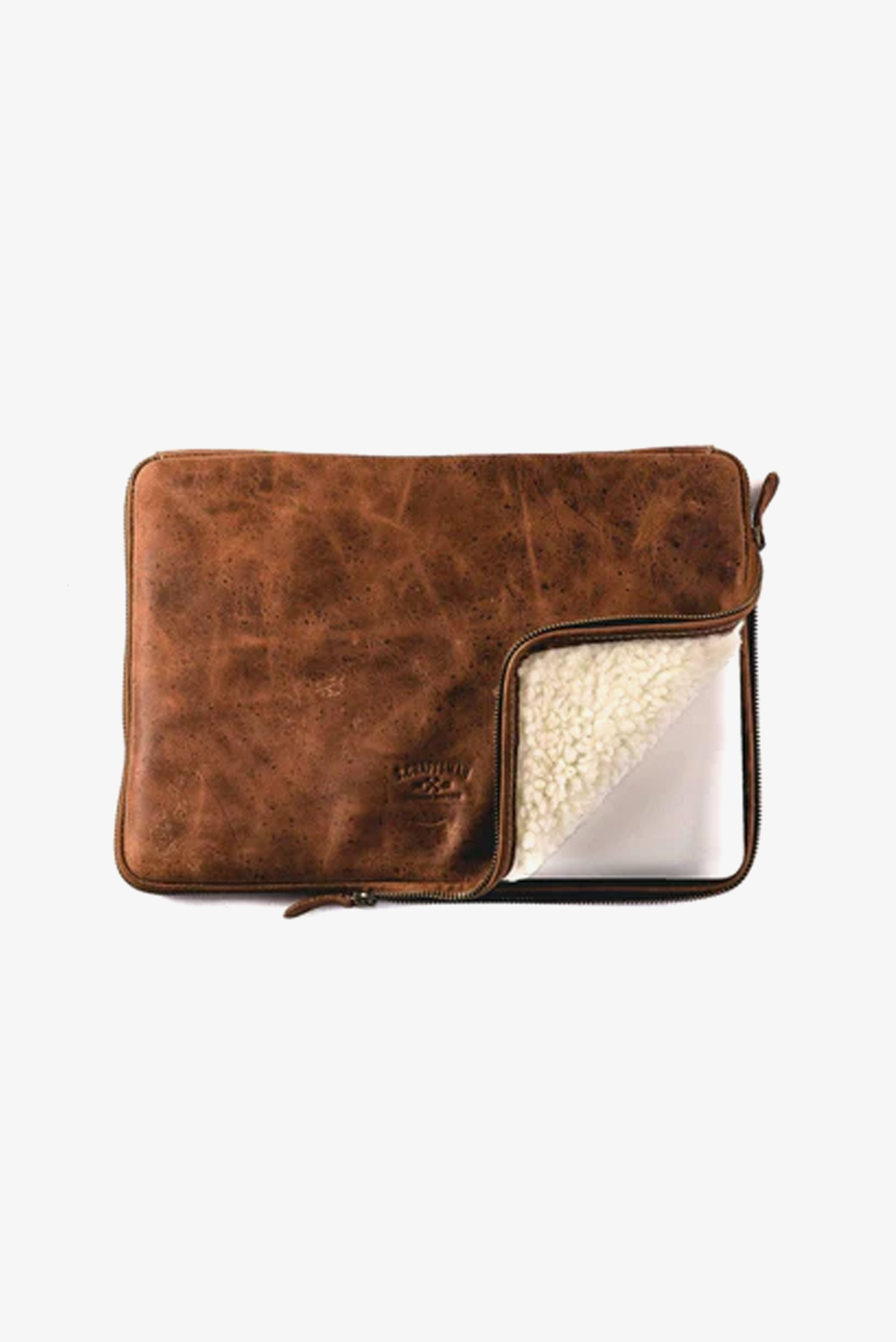 Case Couro Marrom Anne