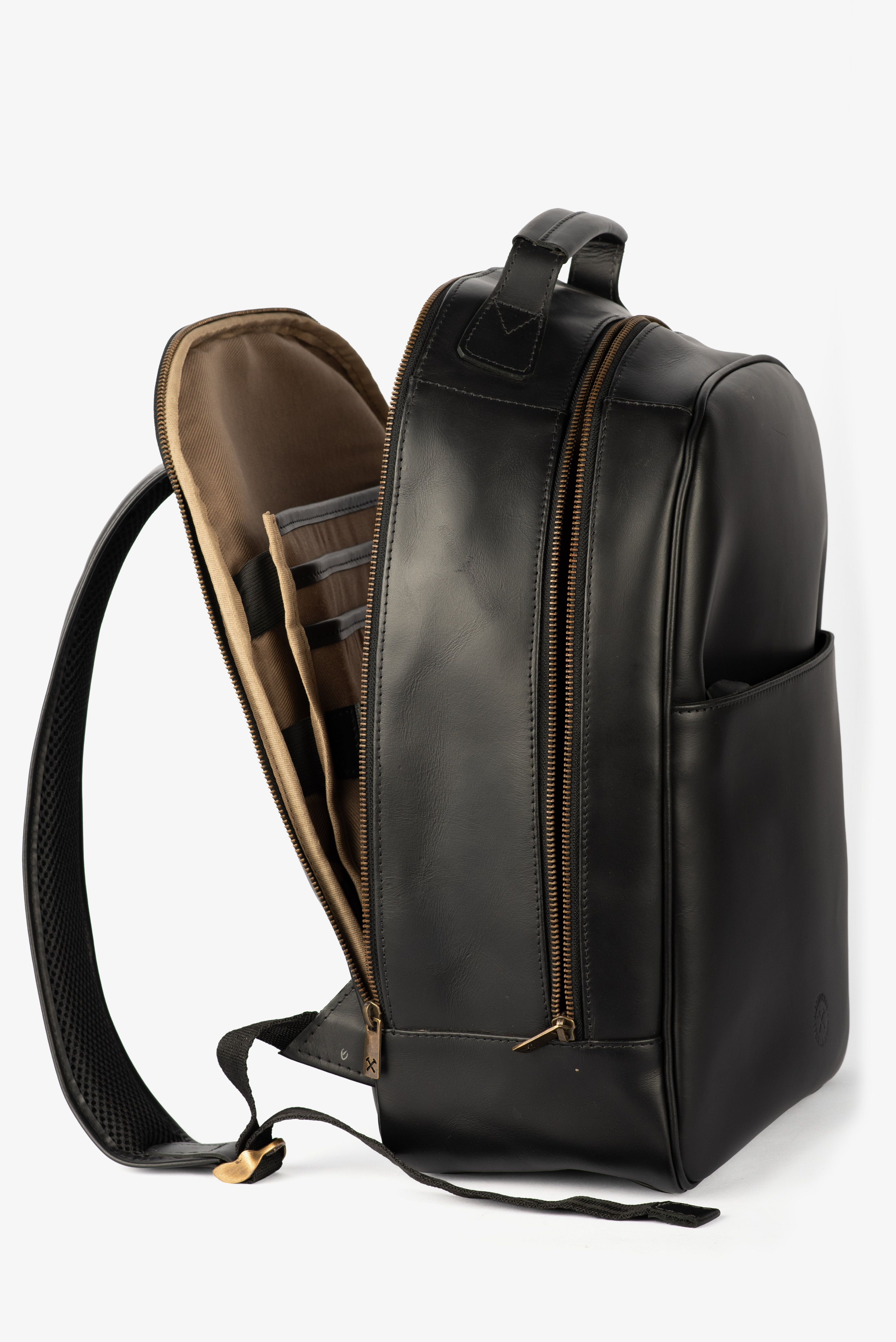 Mochila Executiva Special Couro Preto