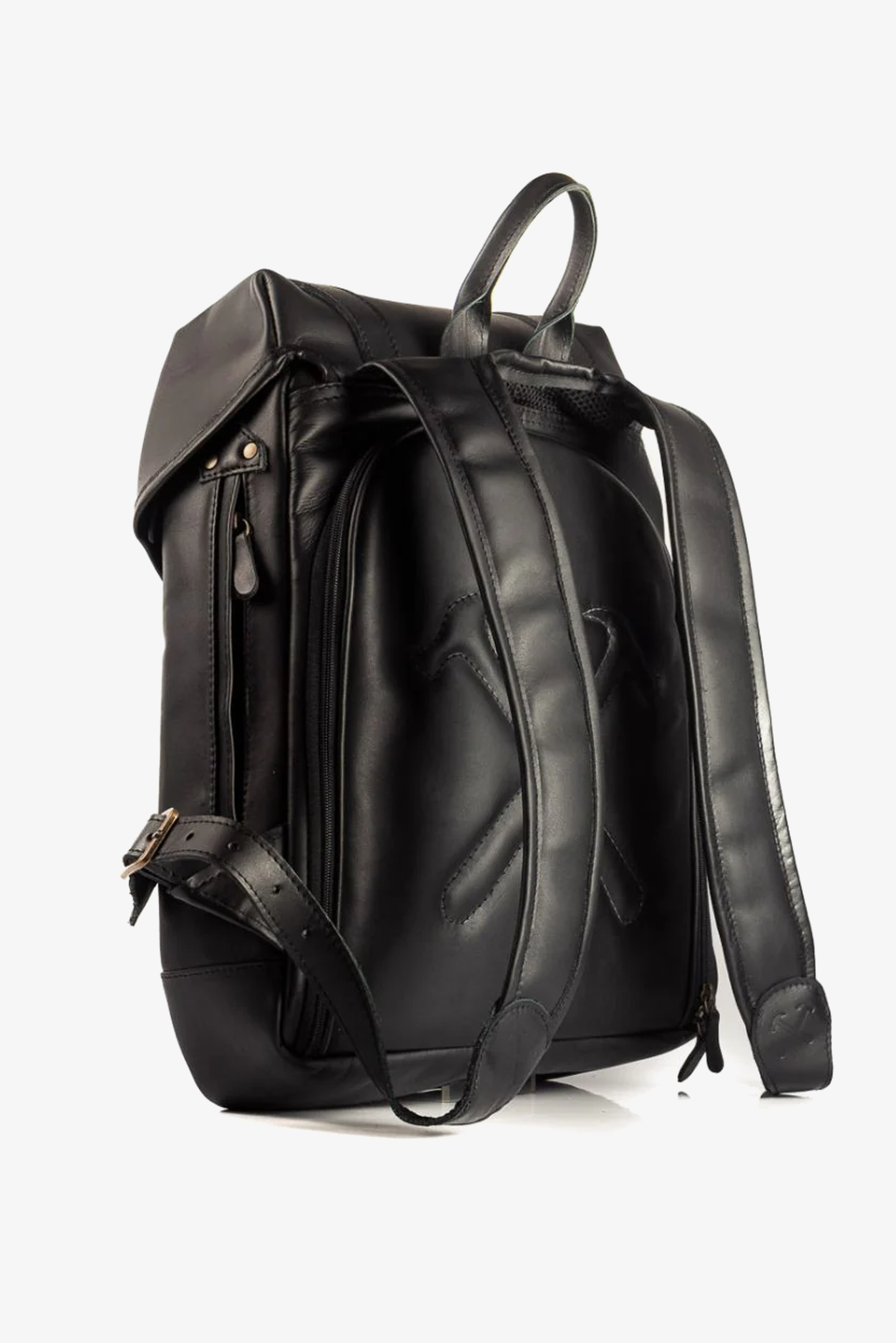 Mochila Couro Preto Roadstar Special