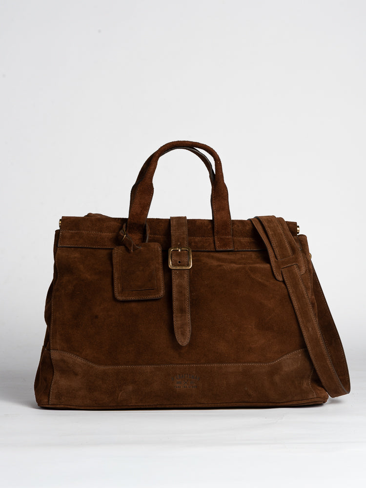 Bolsa Camurça Marrom Alden