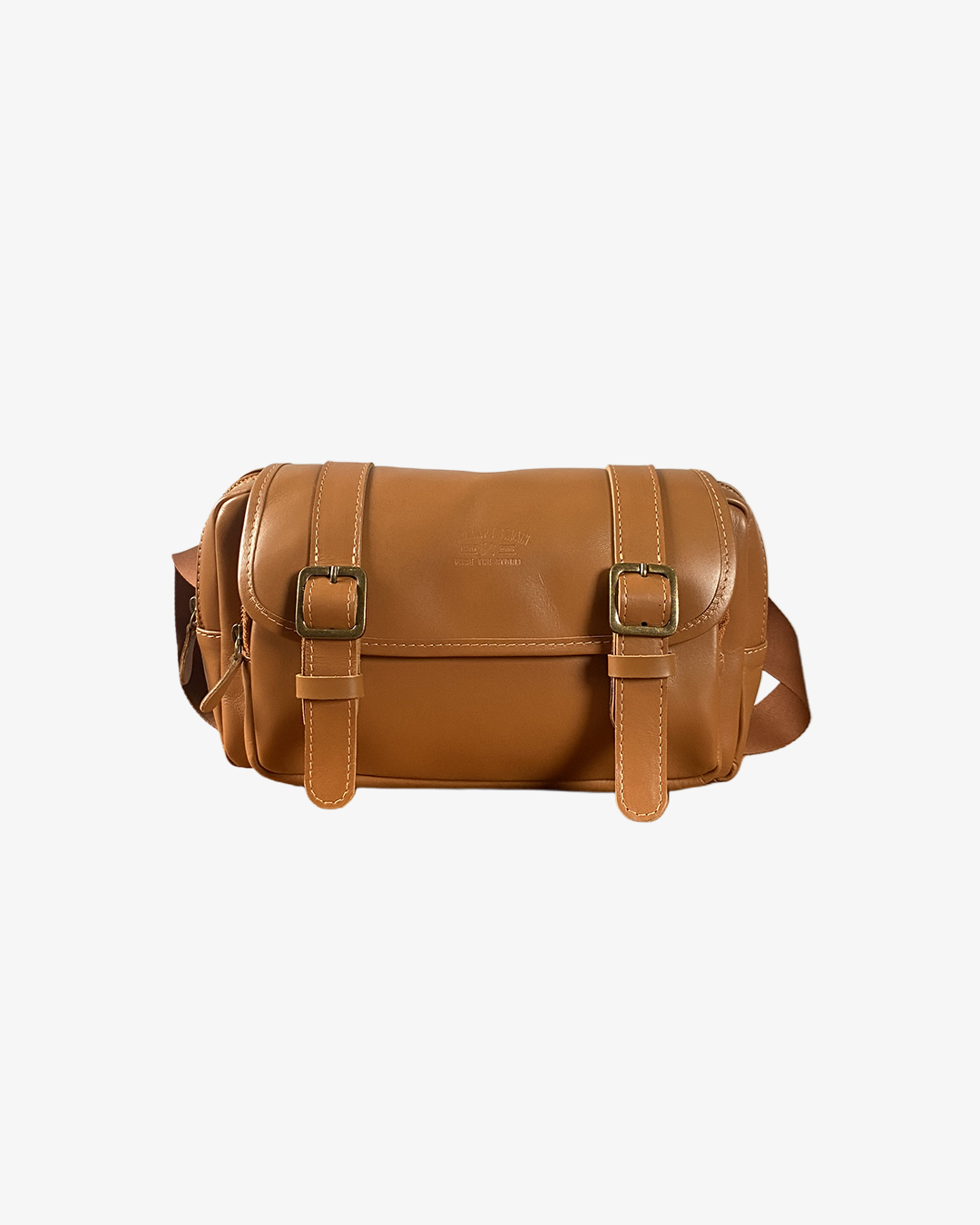 Pochete Couro Caramelo Franklin