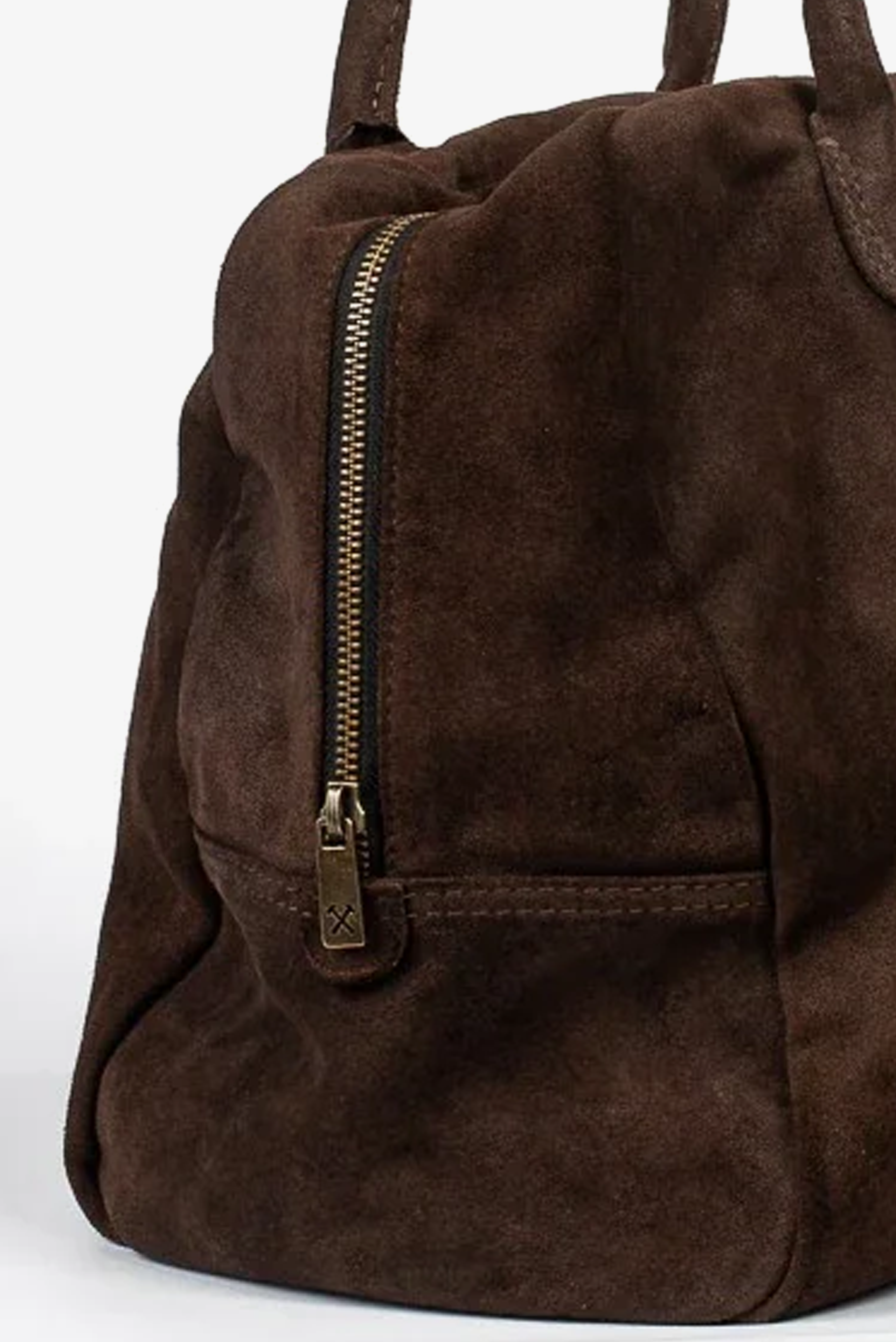 Bolsa Camurça Marrom Atlas