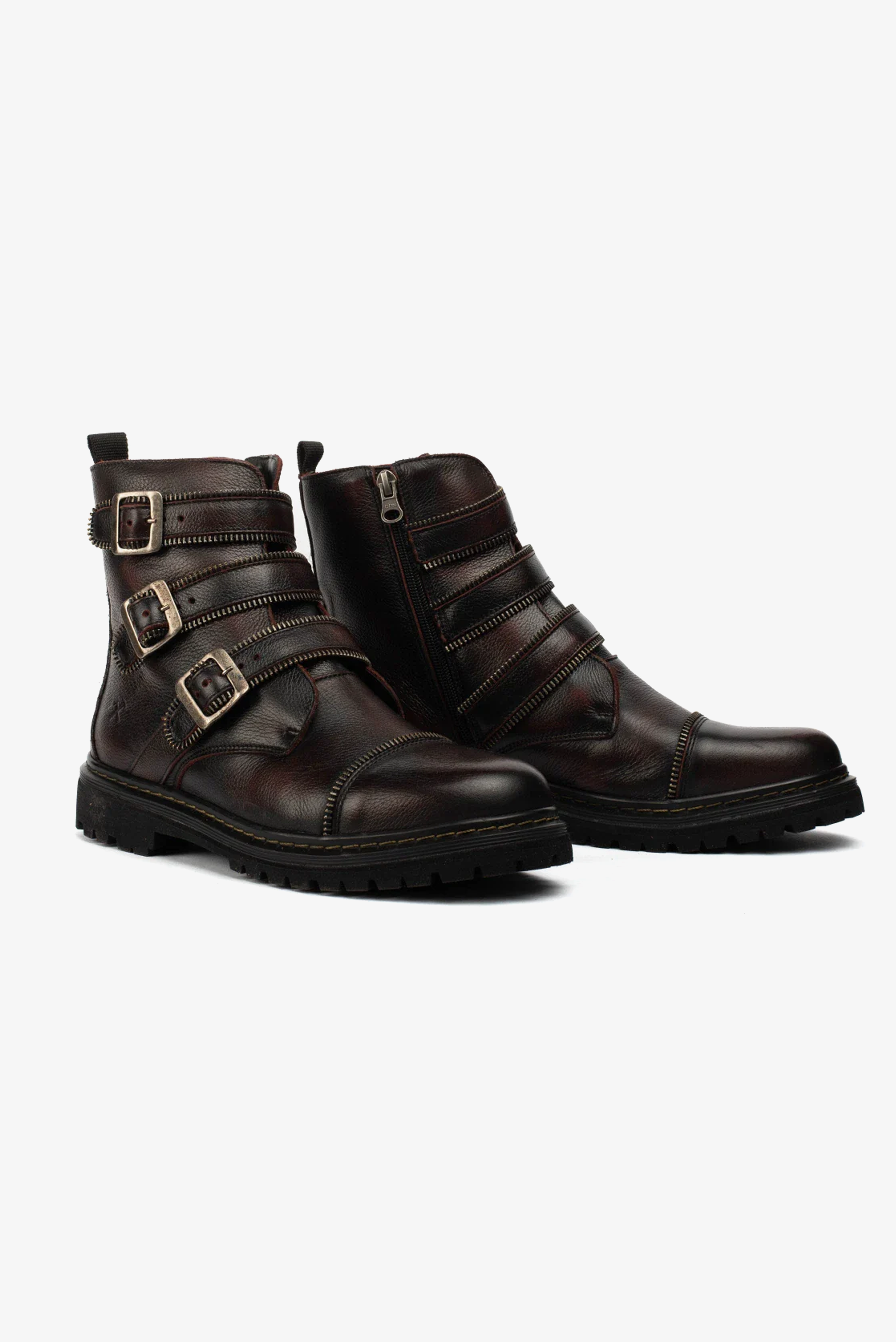 Bota Couro Pinhão Debbie
