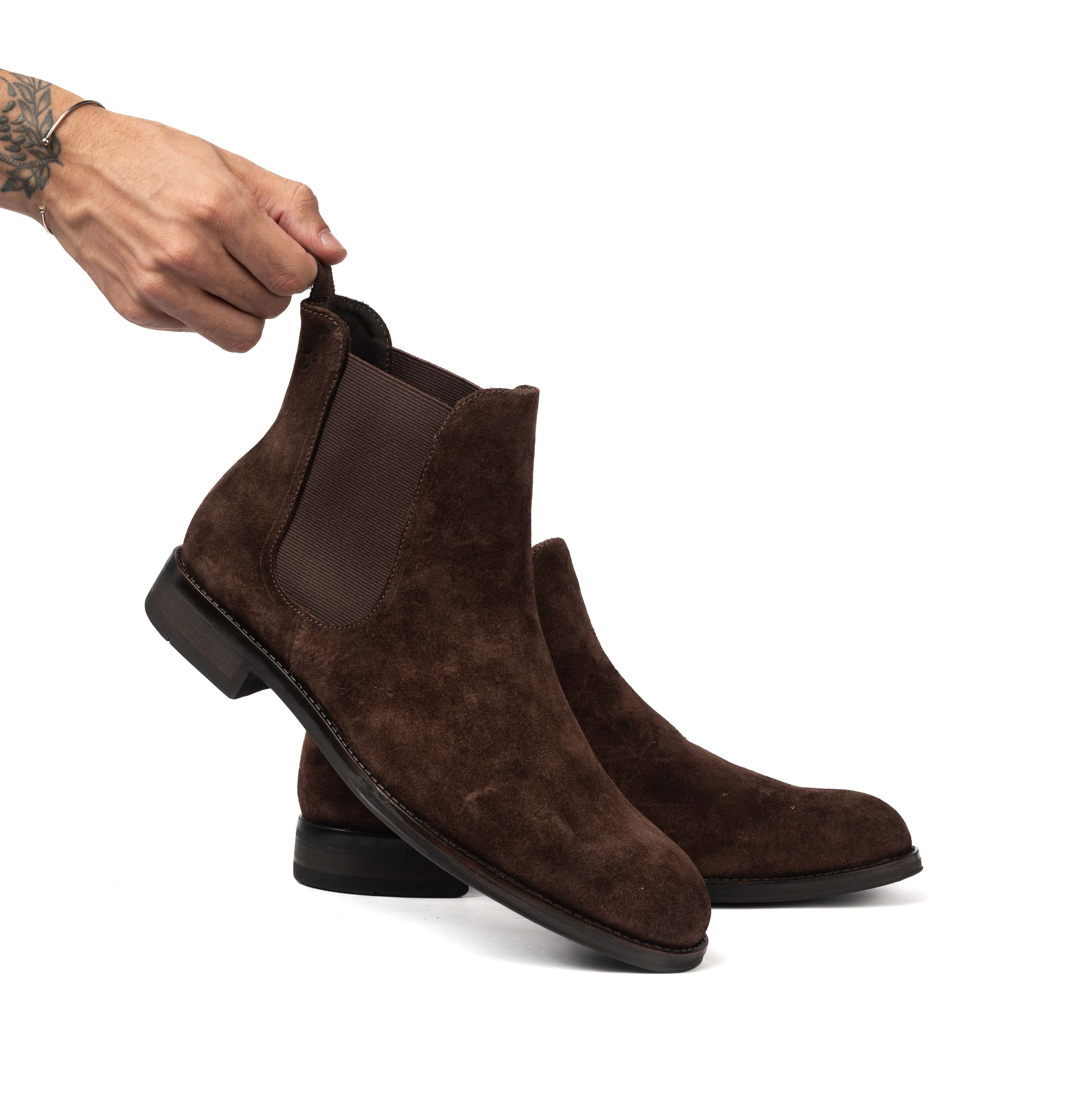Bota Camurça Marrom Chelsea Otávio