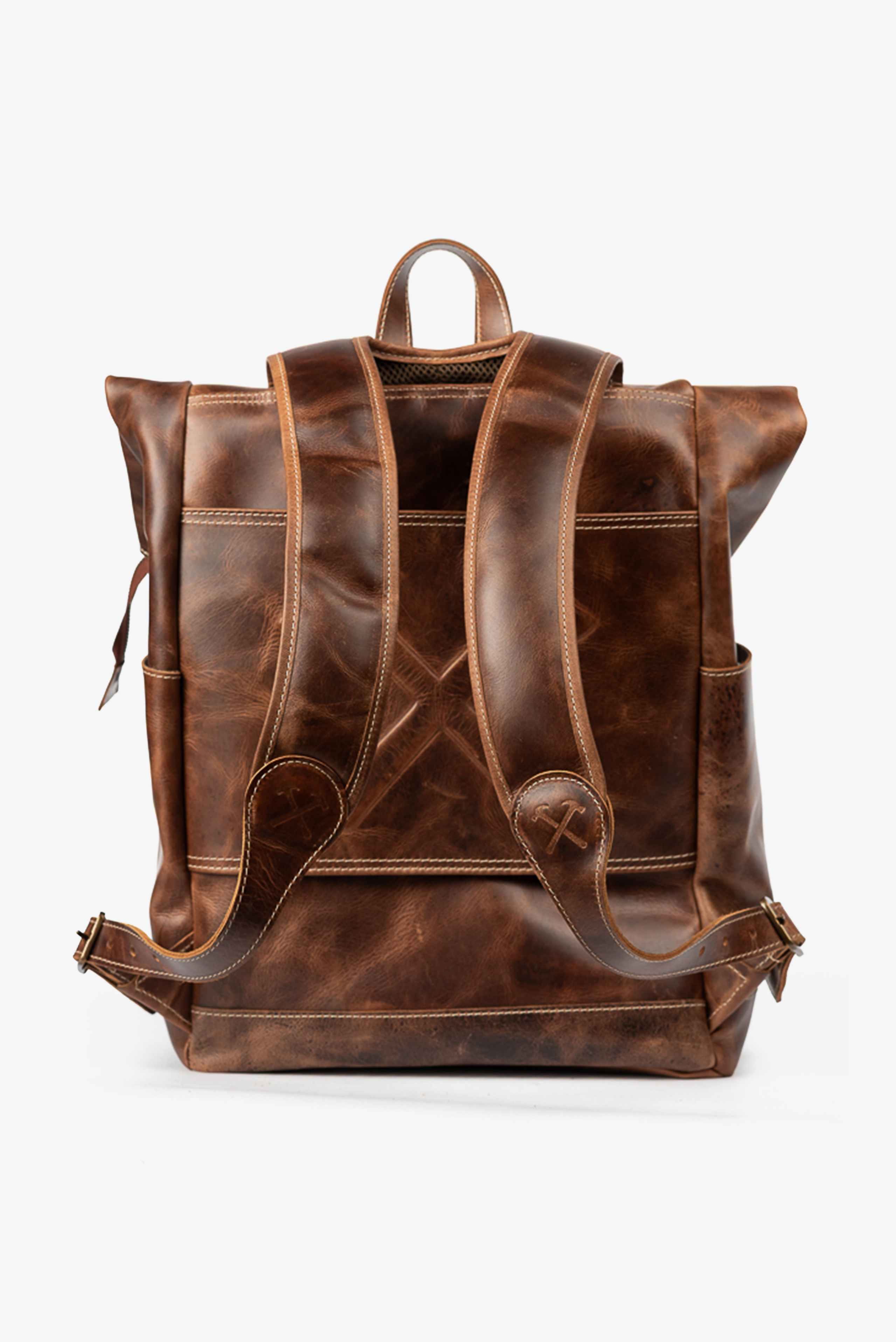 Mochila Couro Marrom Jack