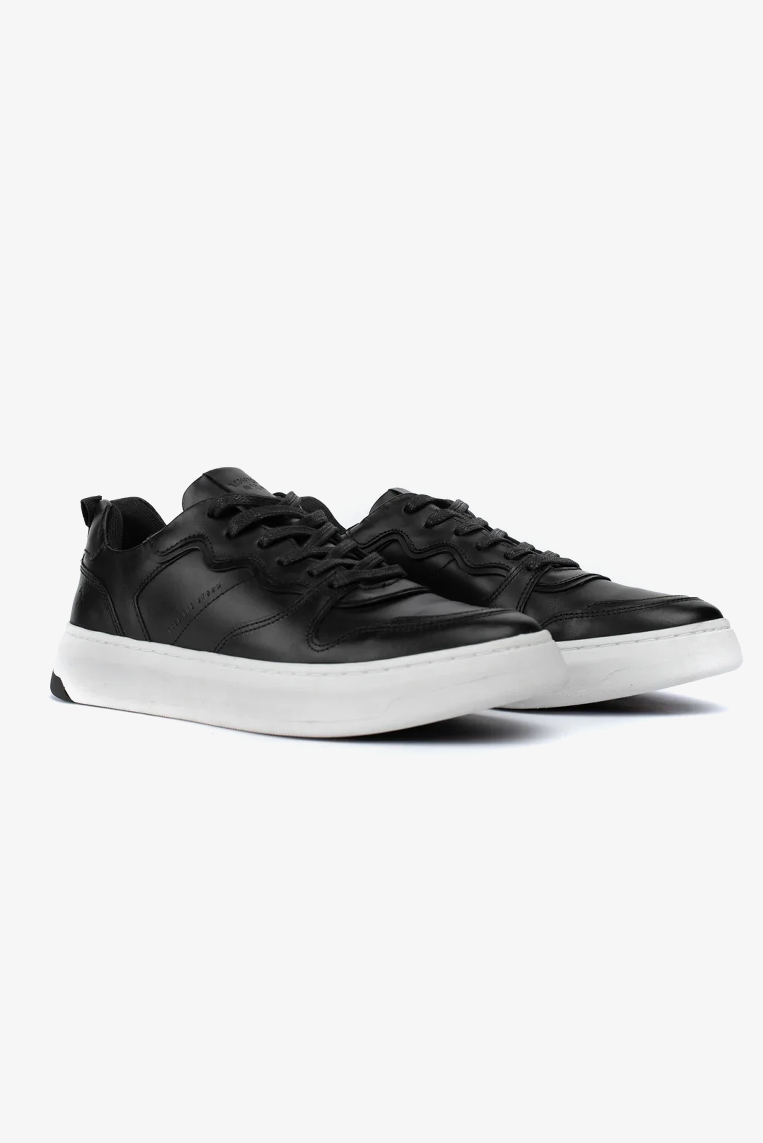 Tenis Couro Preto Lewis