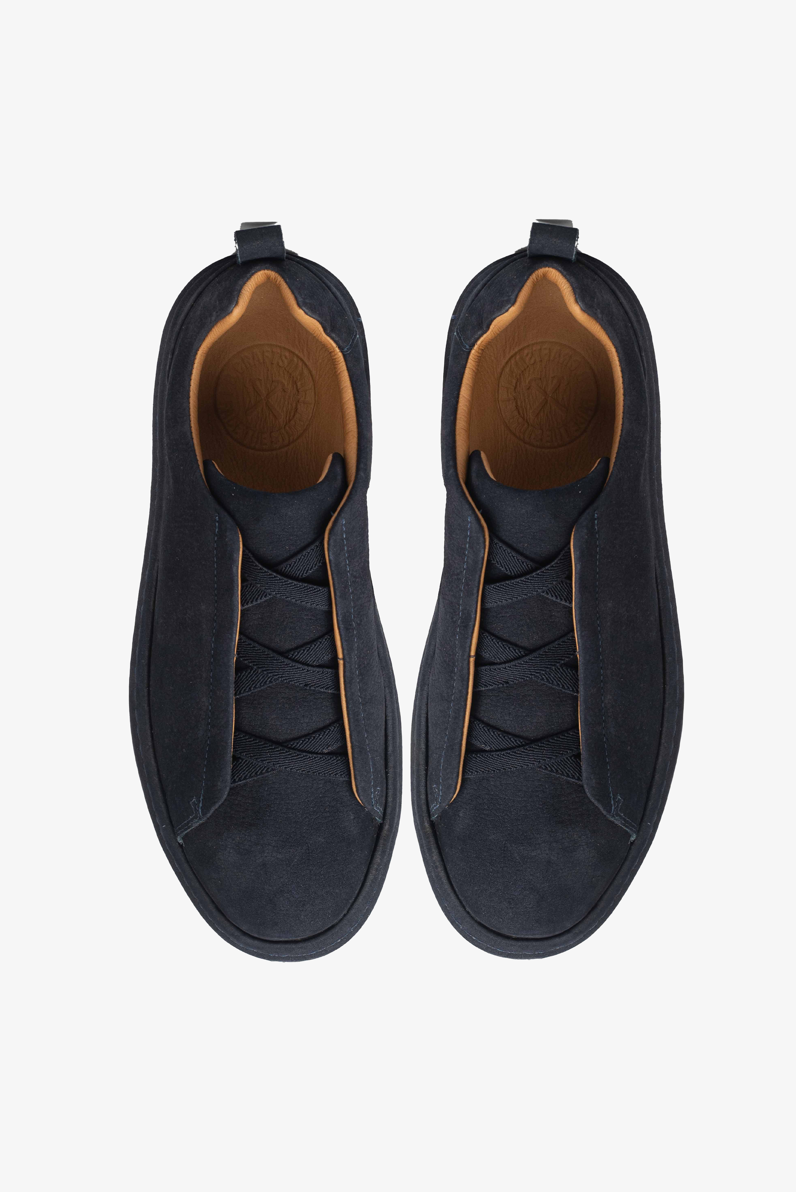 Tenis Couro Marinho Logan