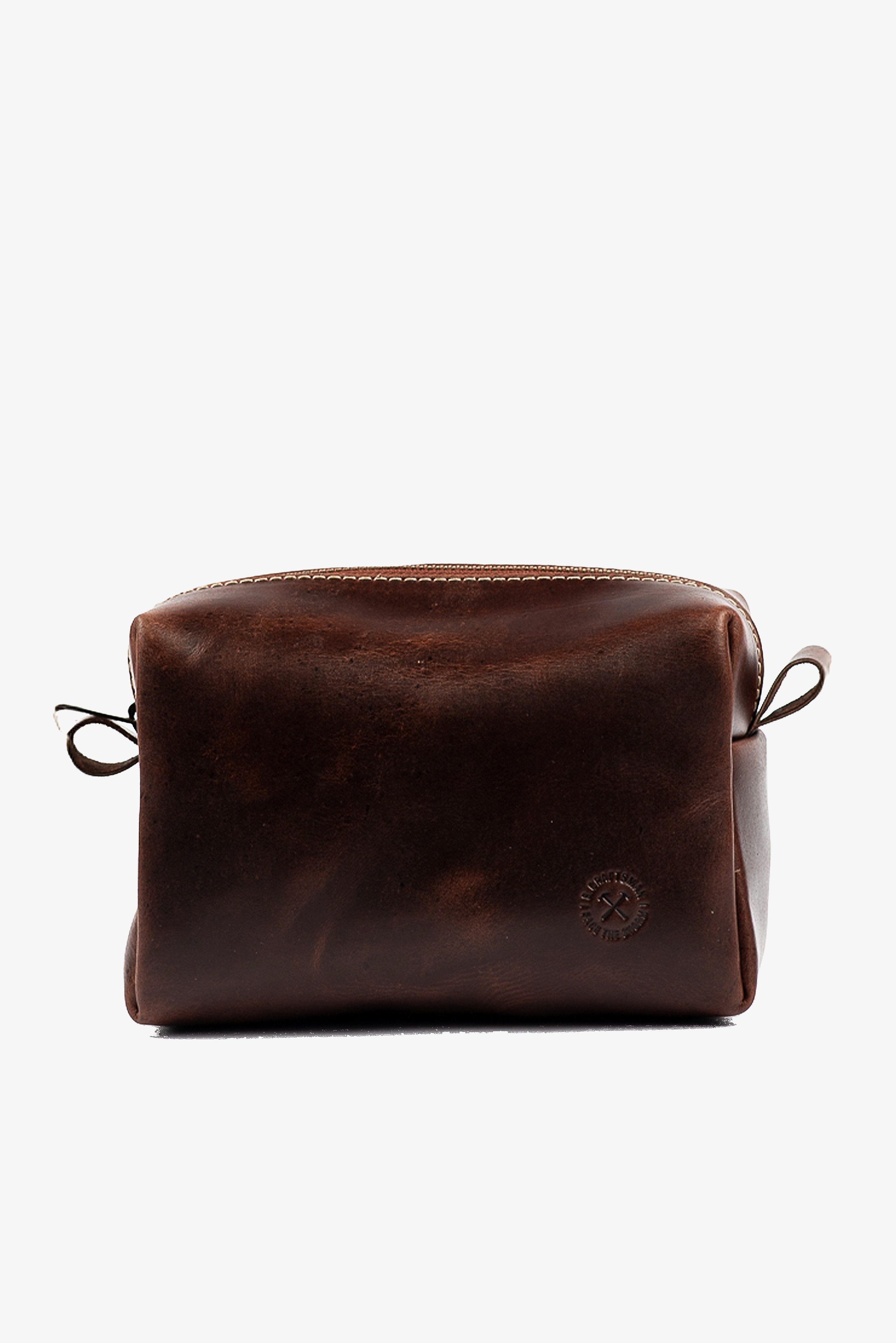 Necessaire Couro Pinhão B. Craftsman
