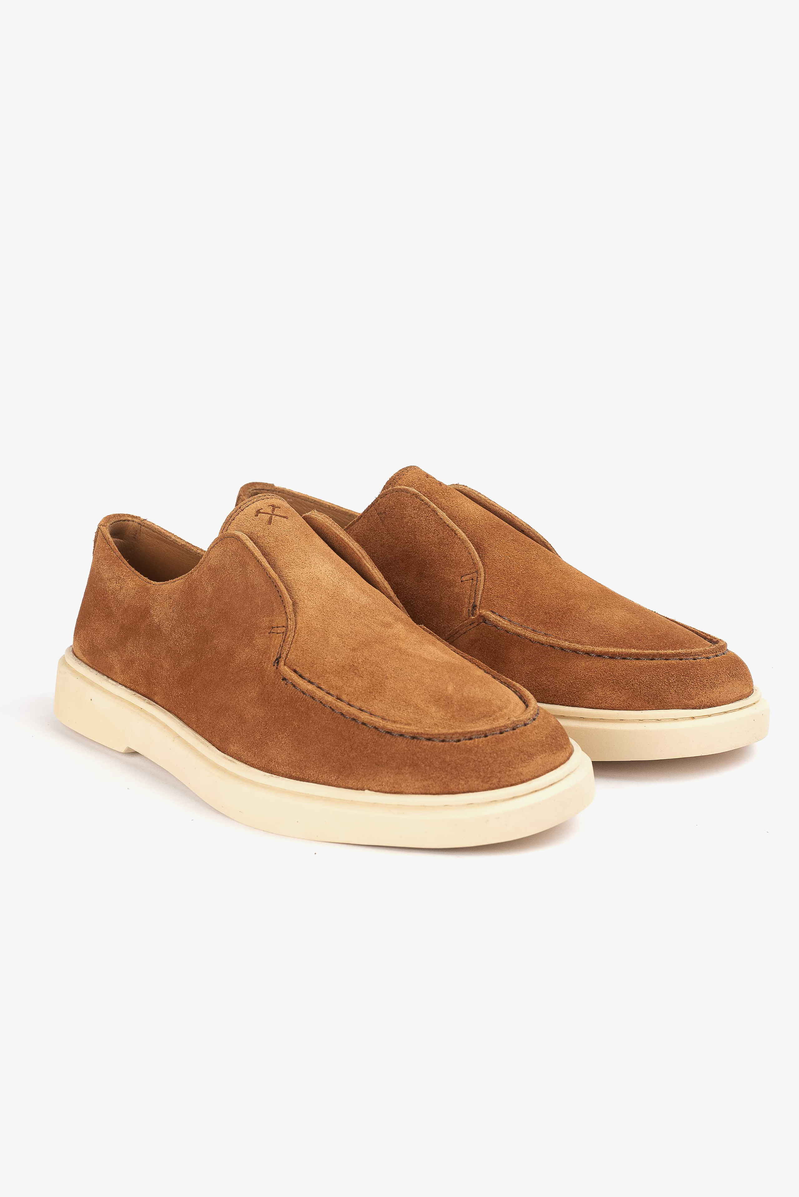 Loafer Camurça Caramelo
