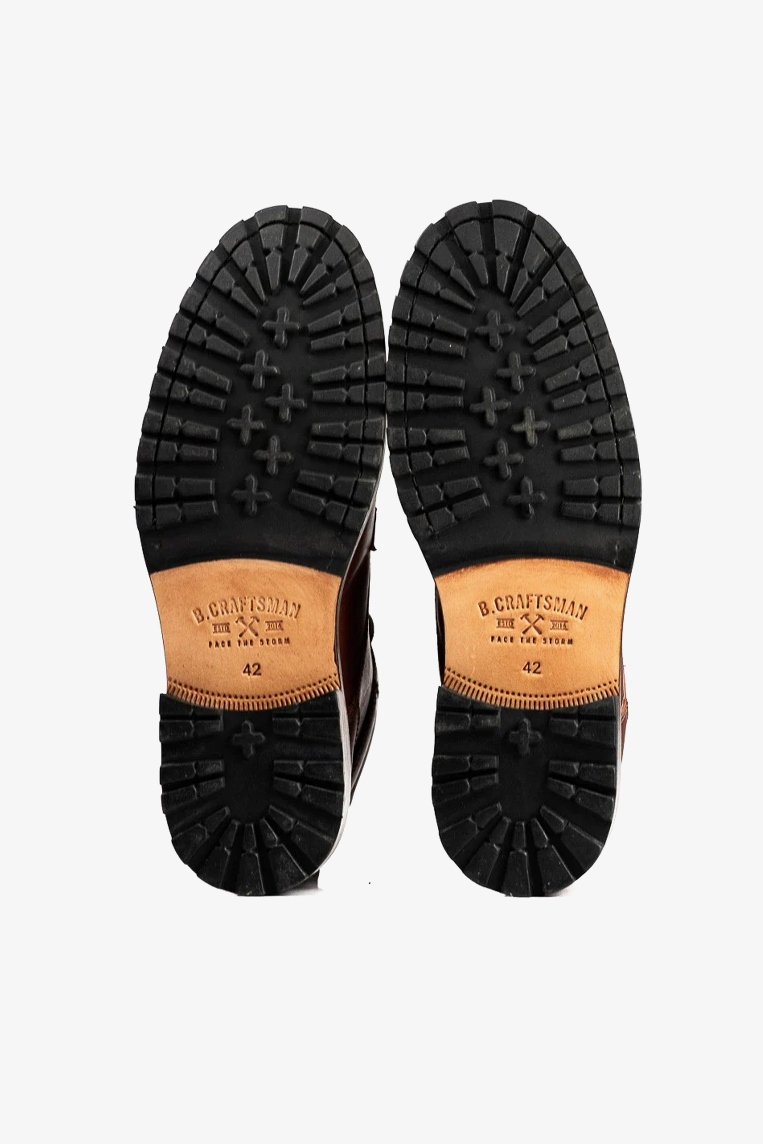 Coturno Masculino de Couro Preto Otávio