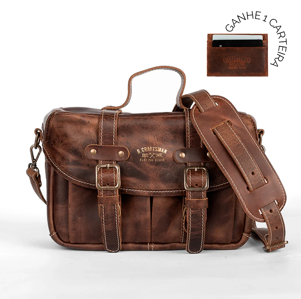 Bolsa Couro Marrom Penny Special