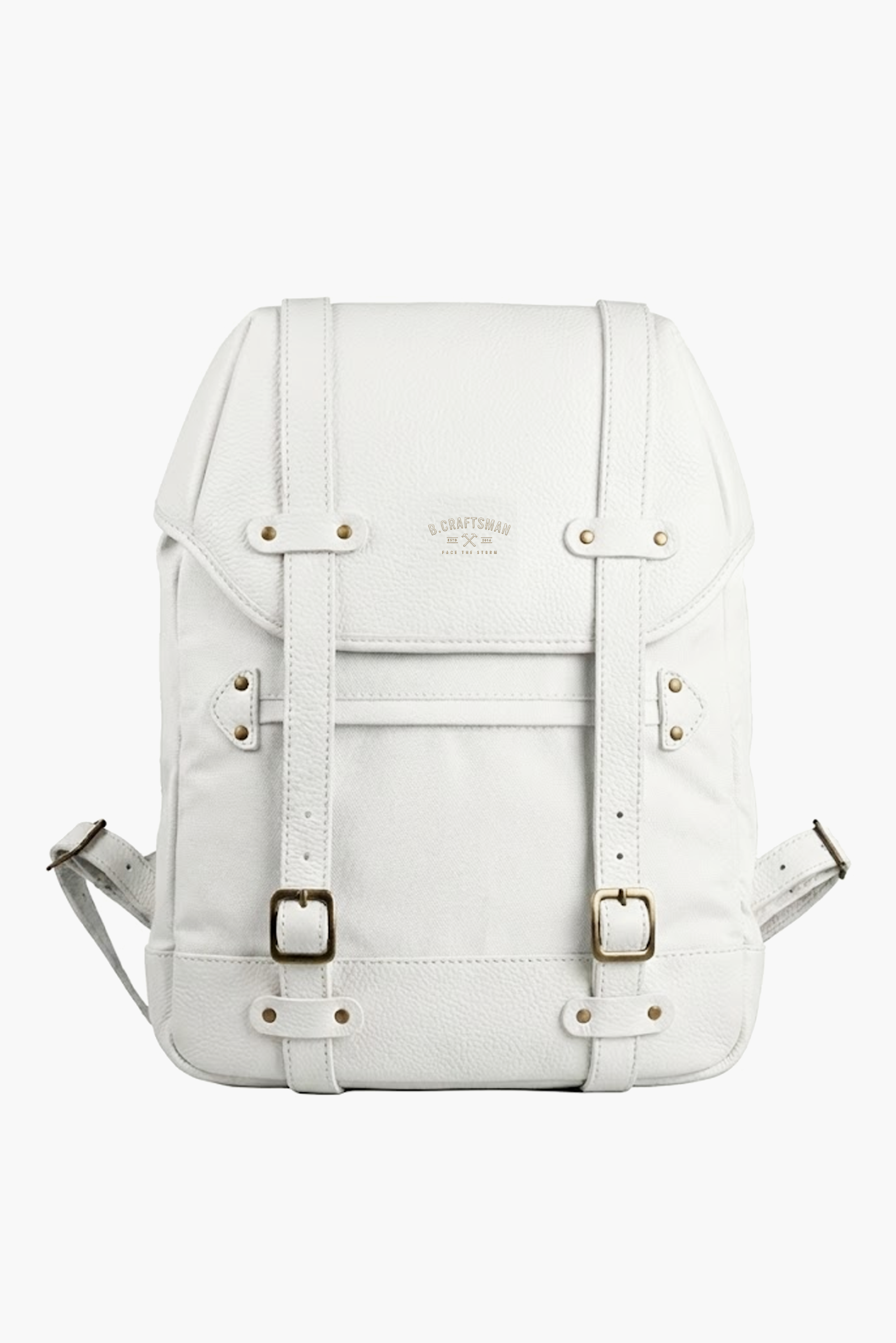 Mochila Roadstar Couro e Lona Personalizada