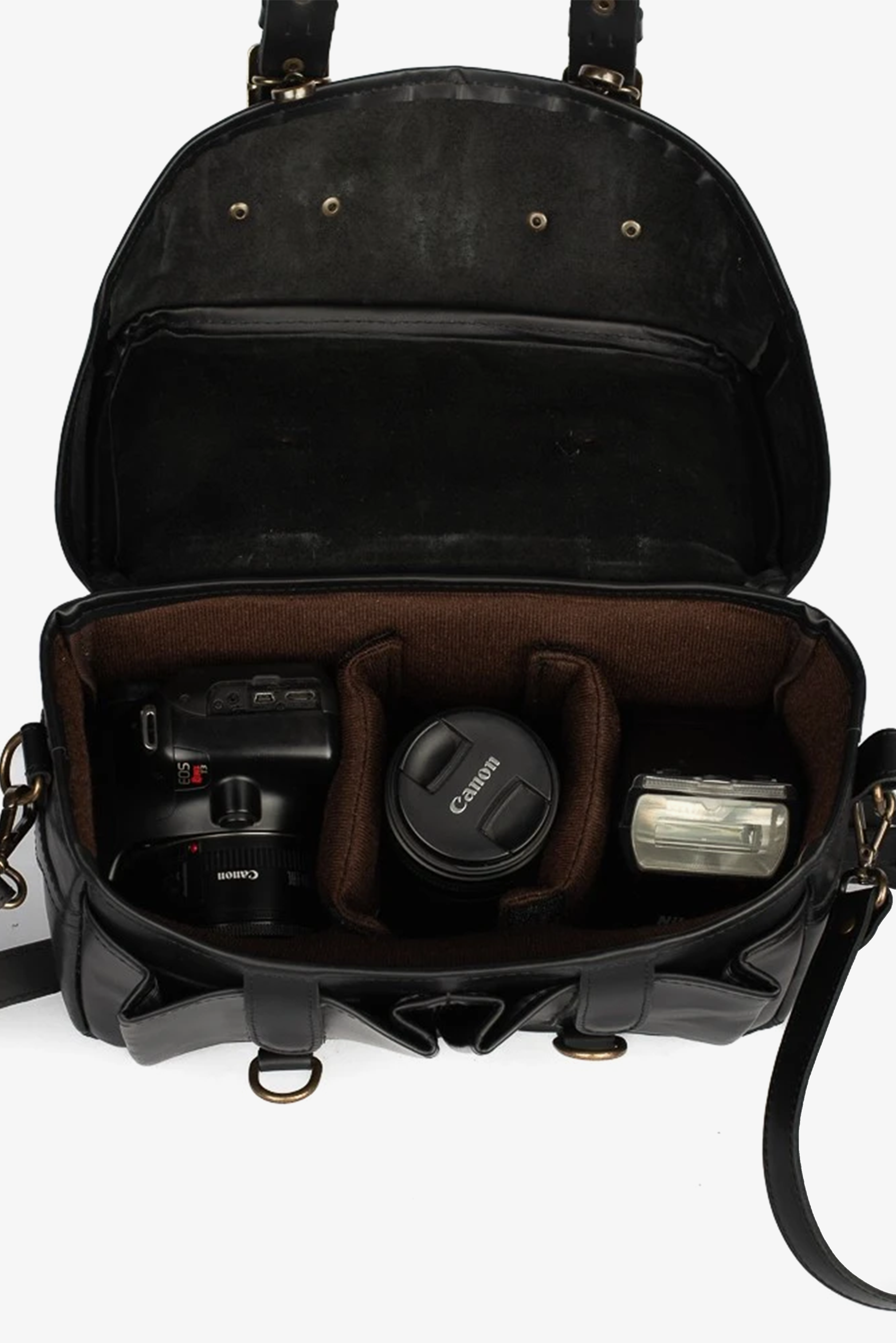 Bolsa Couro Preto Penny Special