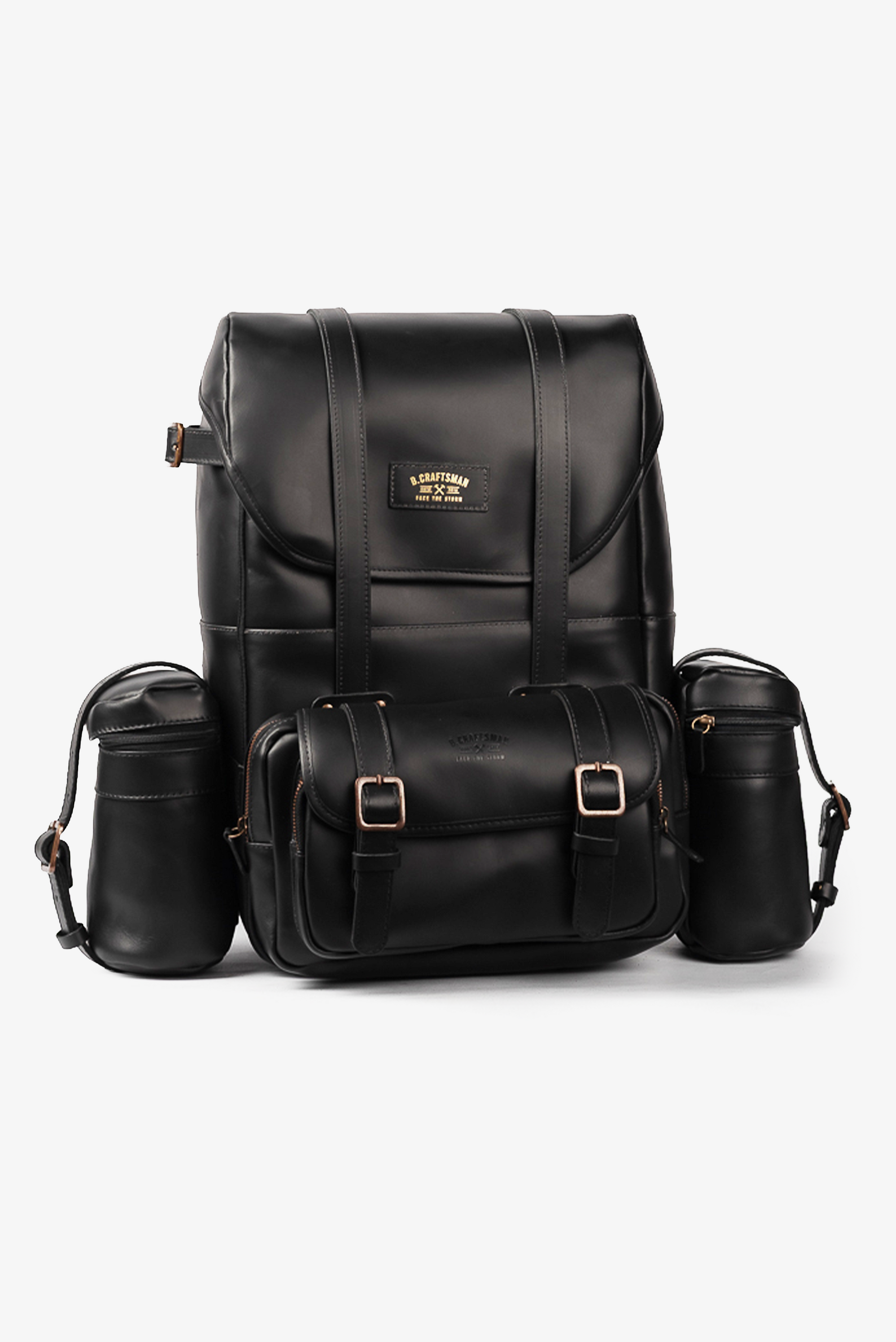 Combo Mochila Arya Special Preto + Pochete Franklin + Shoulder Bag Bil