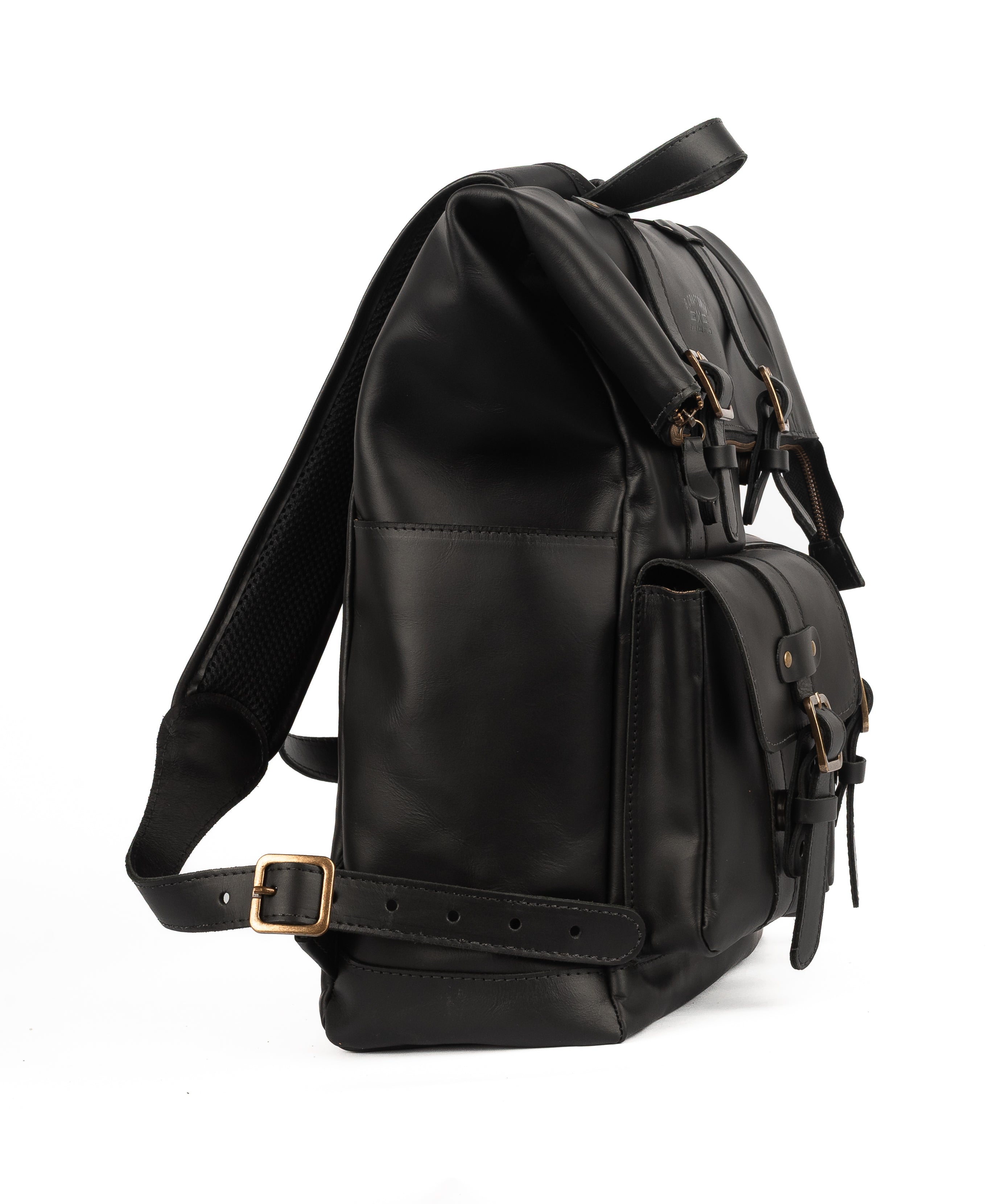 Mochila Couro Preto Jack