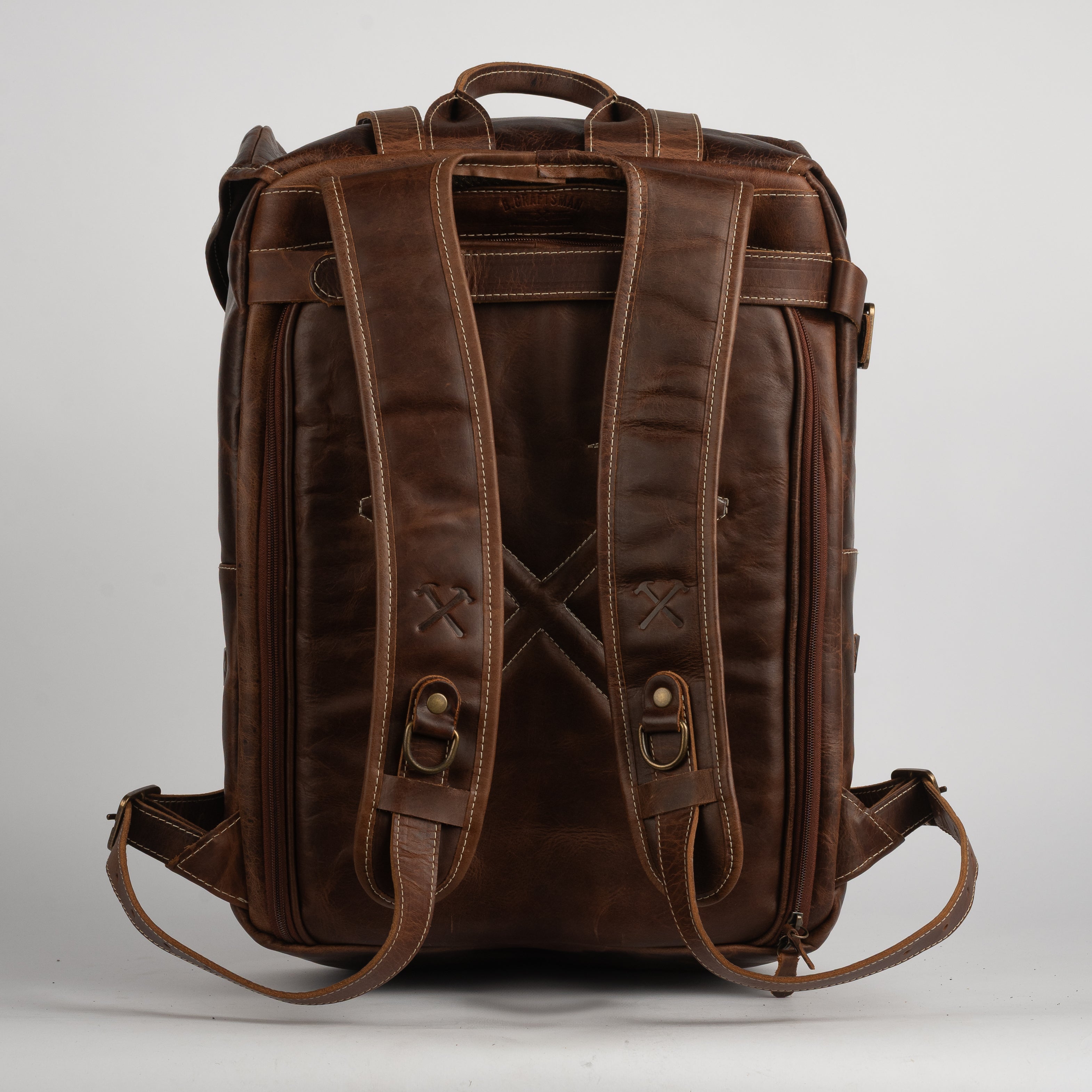 Mochila Couro Marrom Arya Special