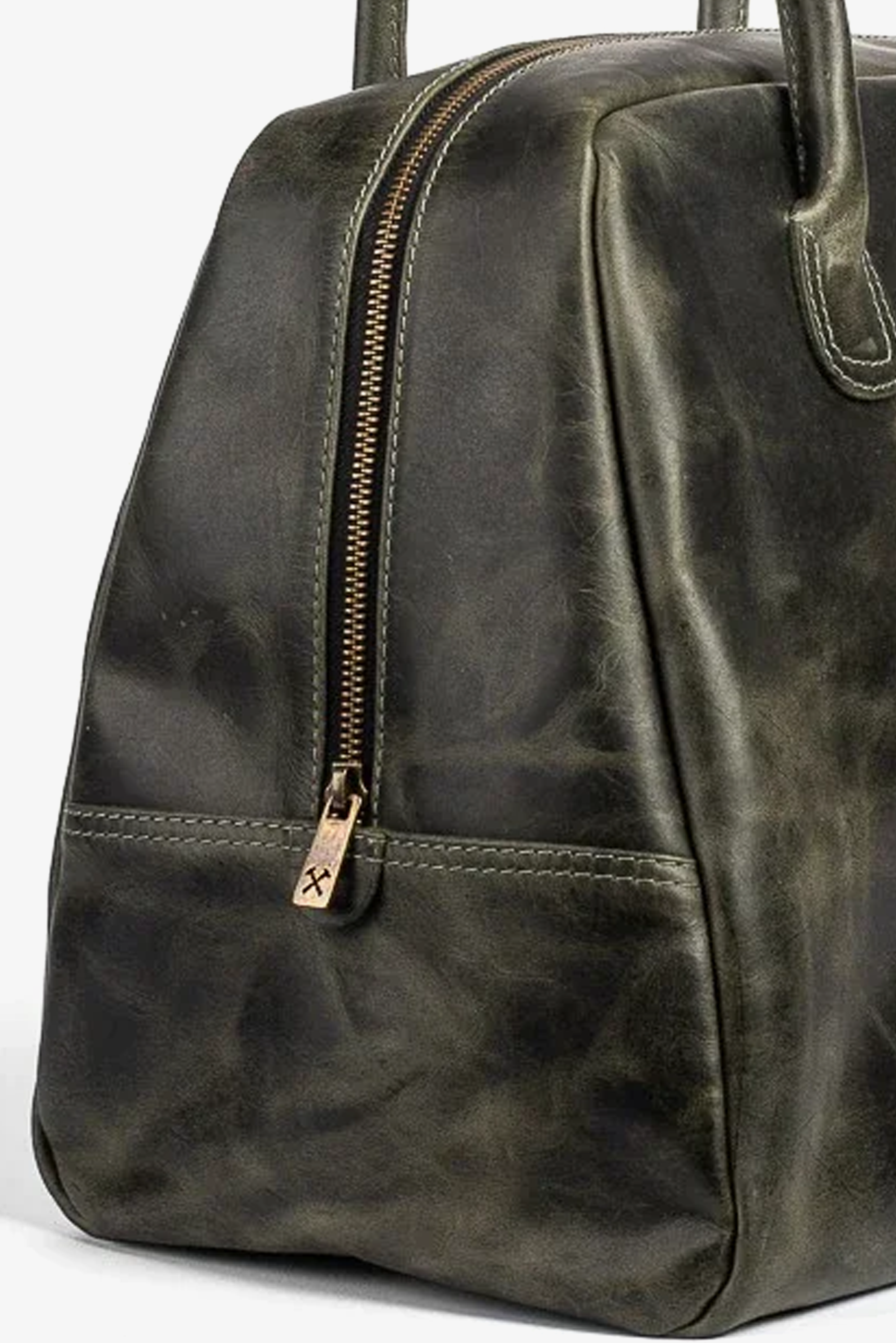 Bolsa Couro Verde Atlas