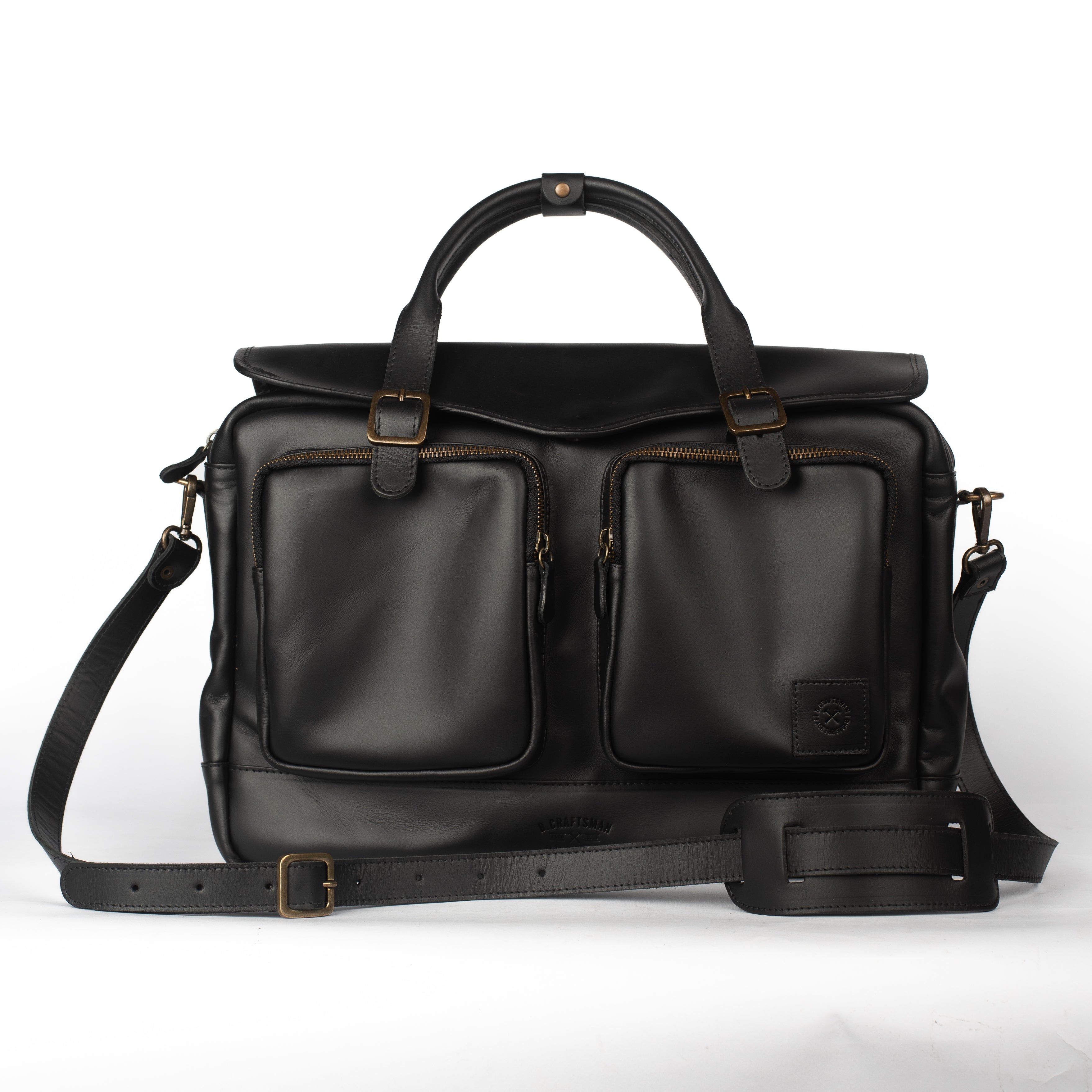 Bolsa Couro Preto Carter Special